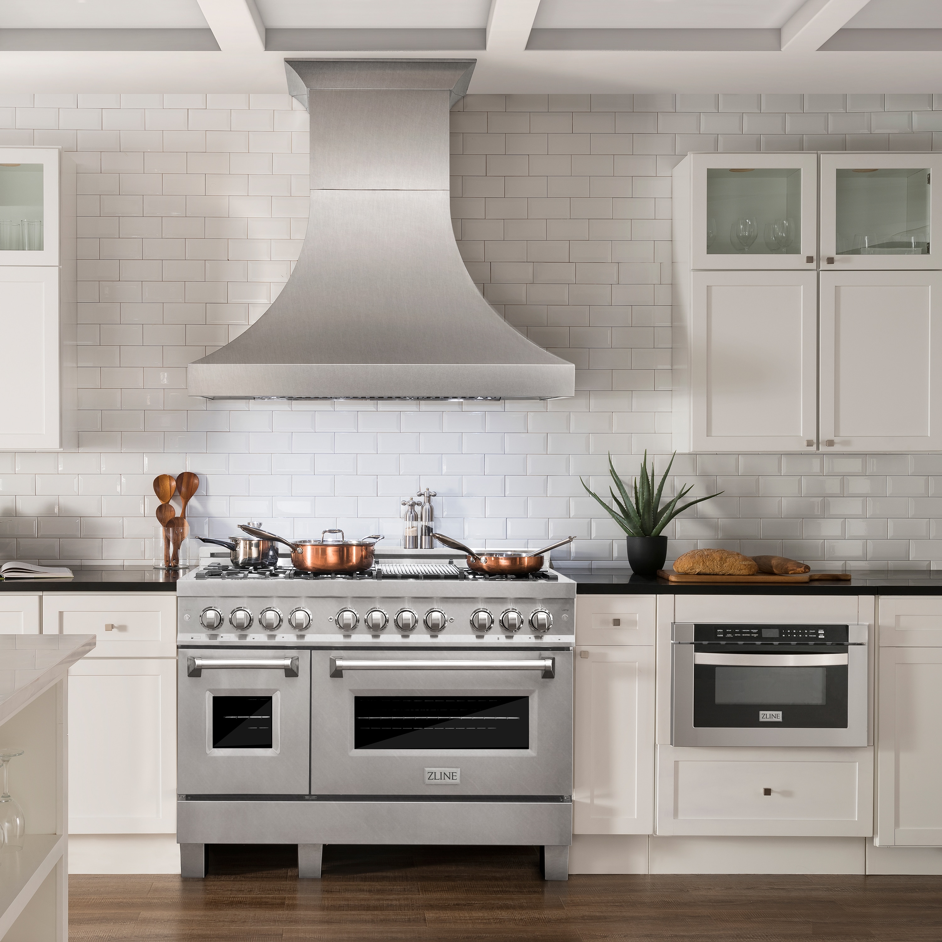 ZLINE KITCHEN & BATH RAS-SN-BR-48 Double-Dual-Fuel-Ranges - View #13