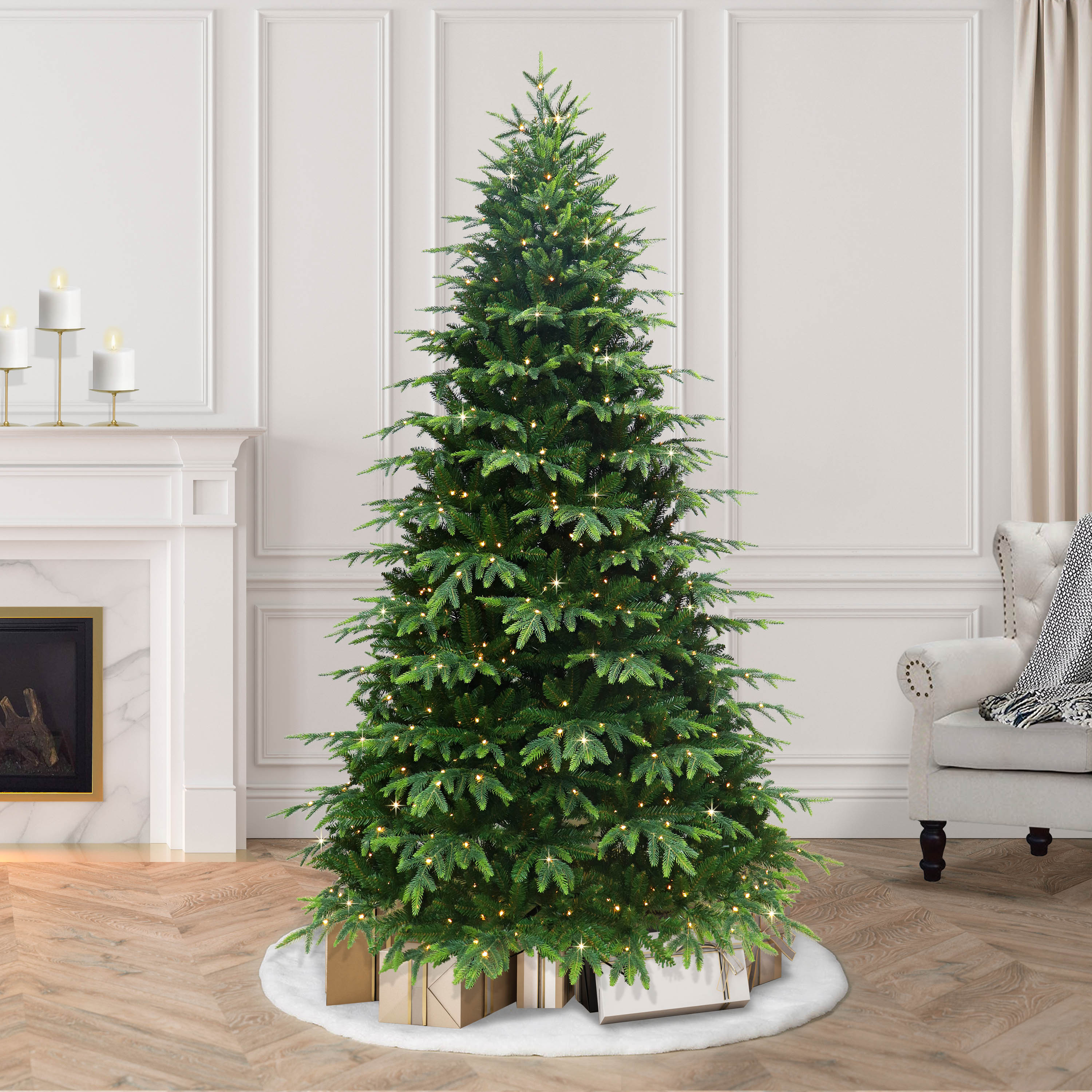 Puleo International RTA-75RLD7 Artificial-Christmas-Trees - View #4