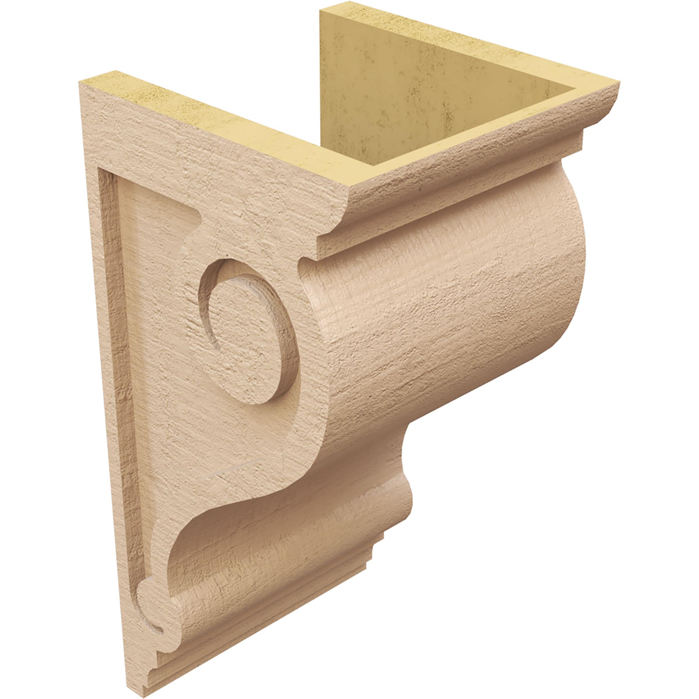 Ekena Millwork CORU08X08X16SCRRCPR corbels - View #5