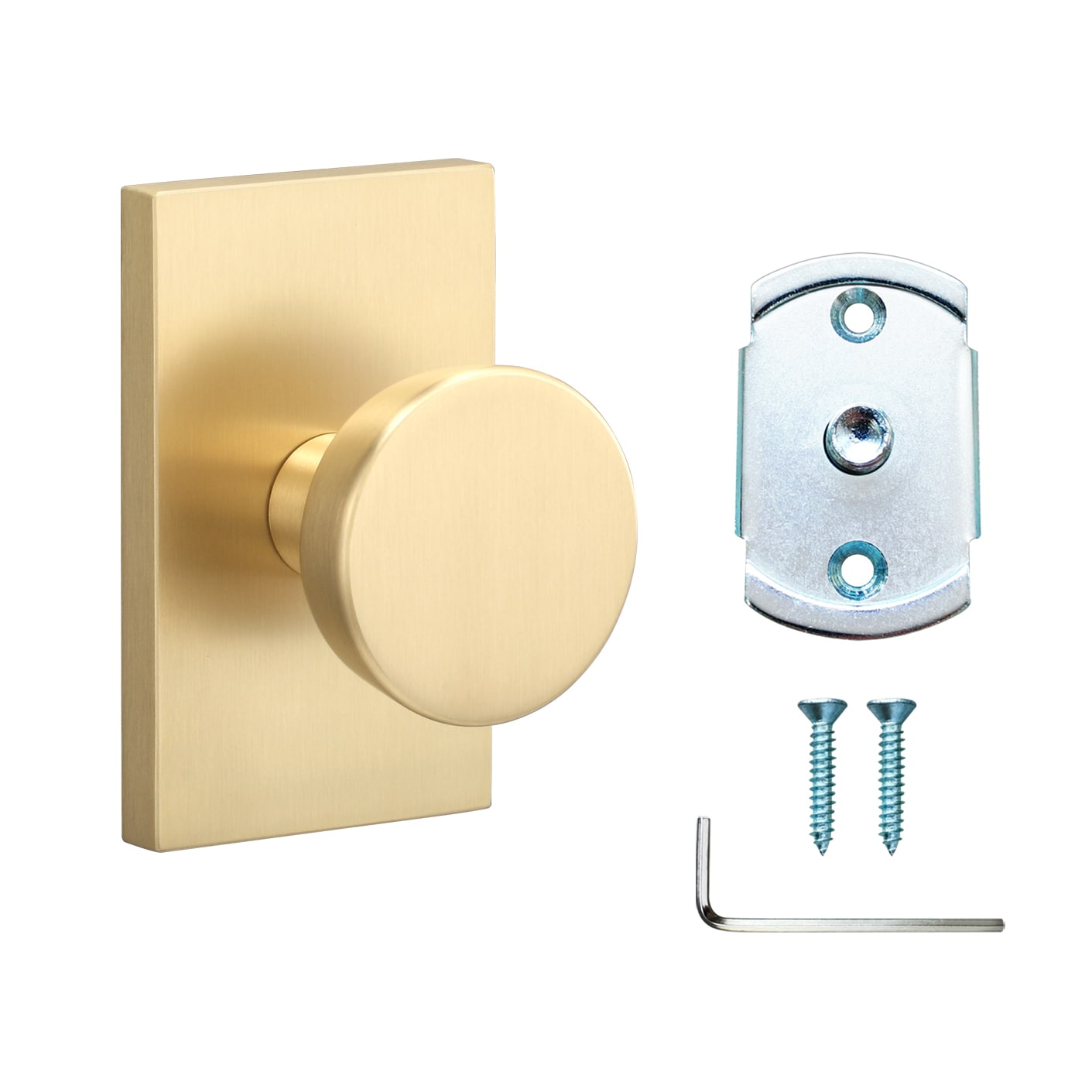 Sure-Loc Hardware ZT100 SB Door-Knobs - View #2