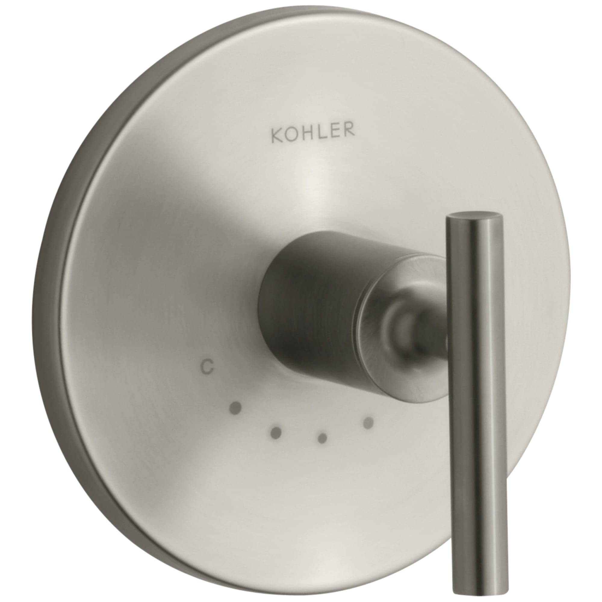 KOHLER T14488-4-BN Vibrant Brushed Nickel Lever Shower Faucet Handle