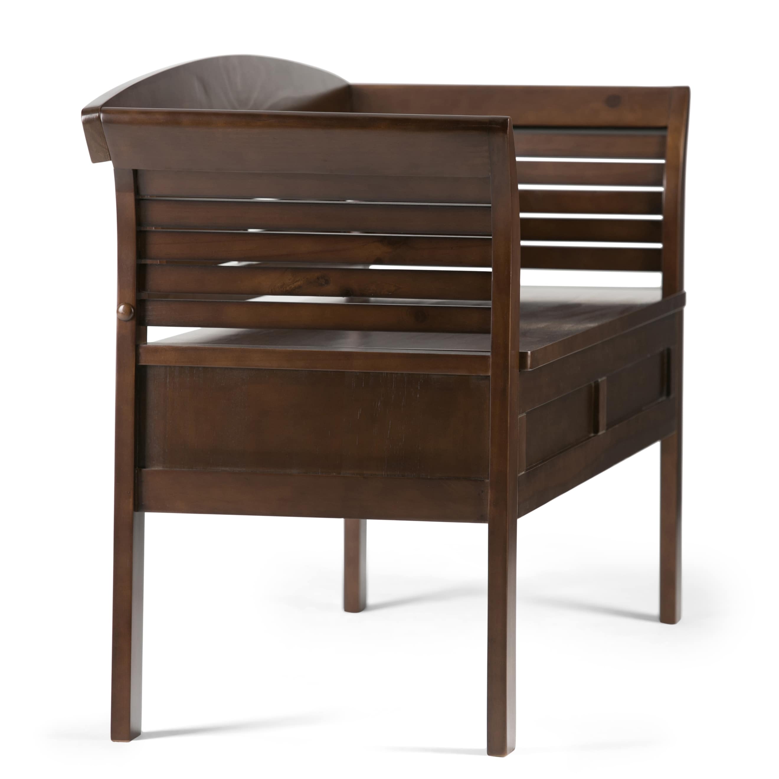 Simpli Home 3AXCARLBEN-MB bench - View #5