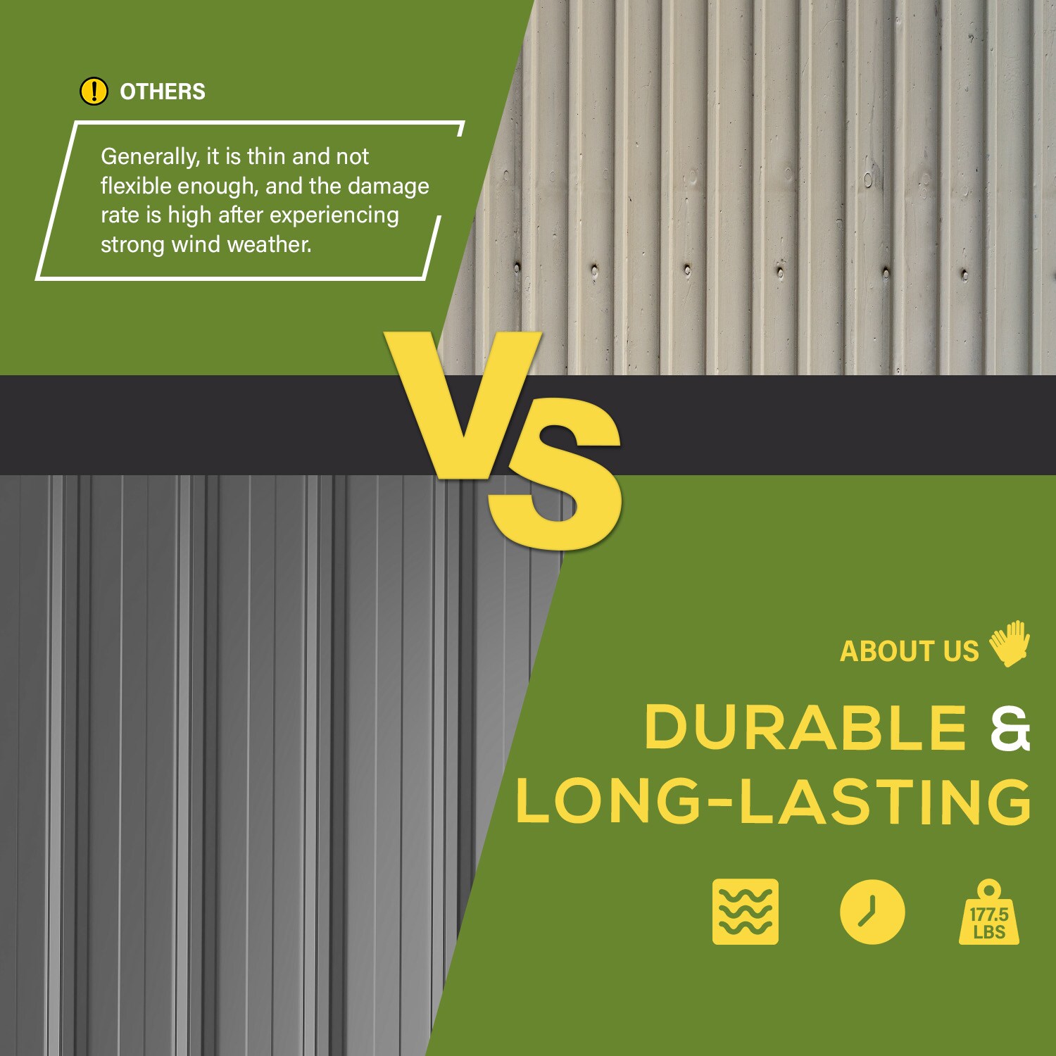AECOJOY 16306DG-LS02 Metal-Storage-Buildings-Sheds - View #5