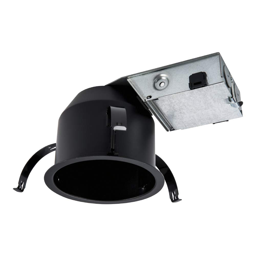 Halo  H245RICAT 4 in. Ultra-Shallow IC Airtight Raw Finish Recessed Housing