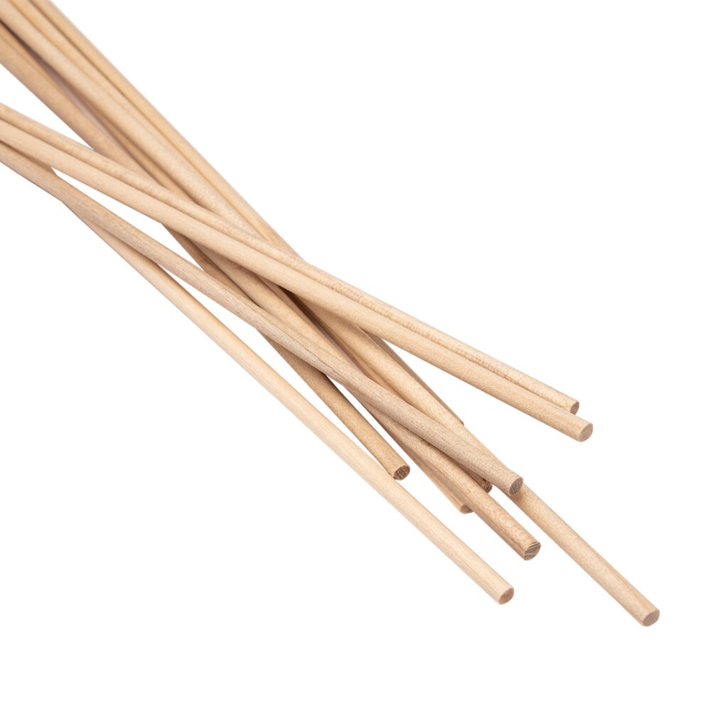 Madison Mill 3/16 x 12 Craft Dowels 24/PKG in the Craft Supplies department  at