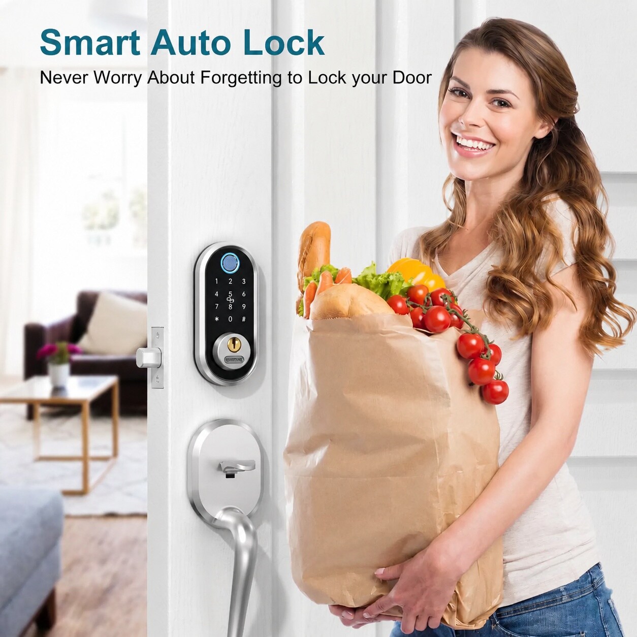 KIWDZFU LKI0804B293 Electronic-Door-Locks - View #3