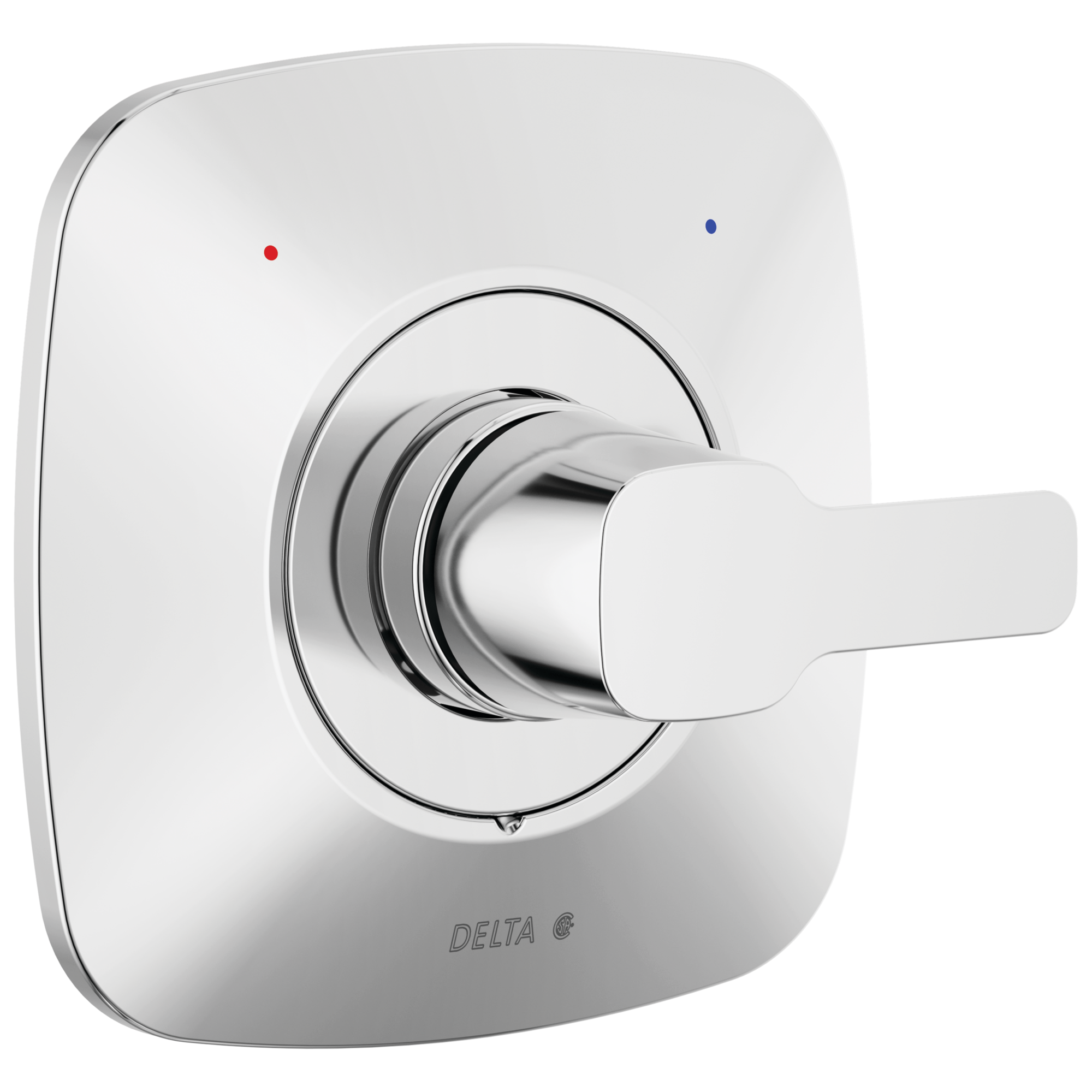 Delta T140339-PP Modern Chrome 3.25-Inches Universal Bathtub/Shower Diverter 0.5-Inches -ID