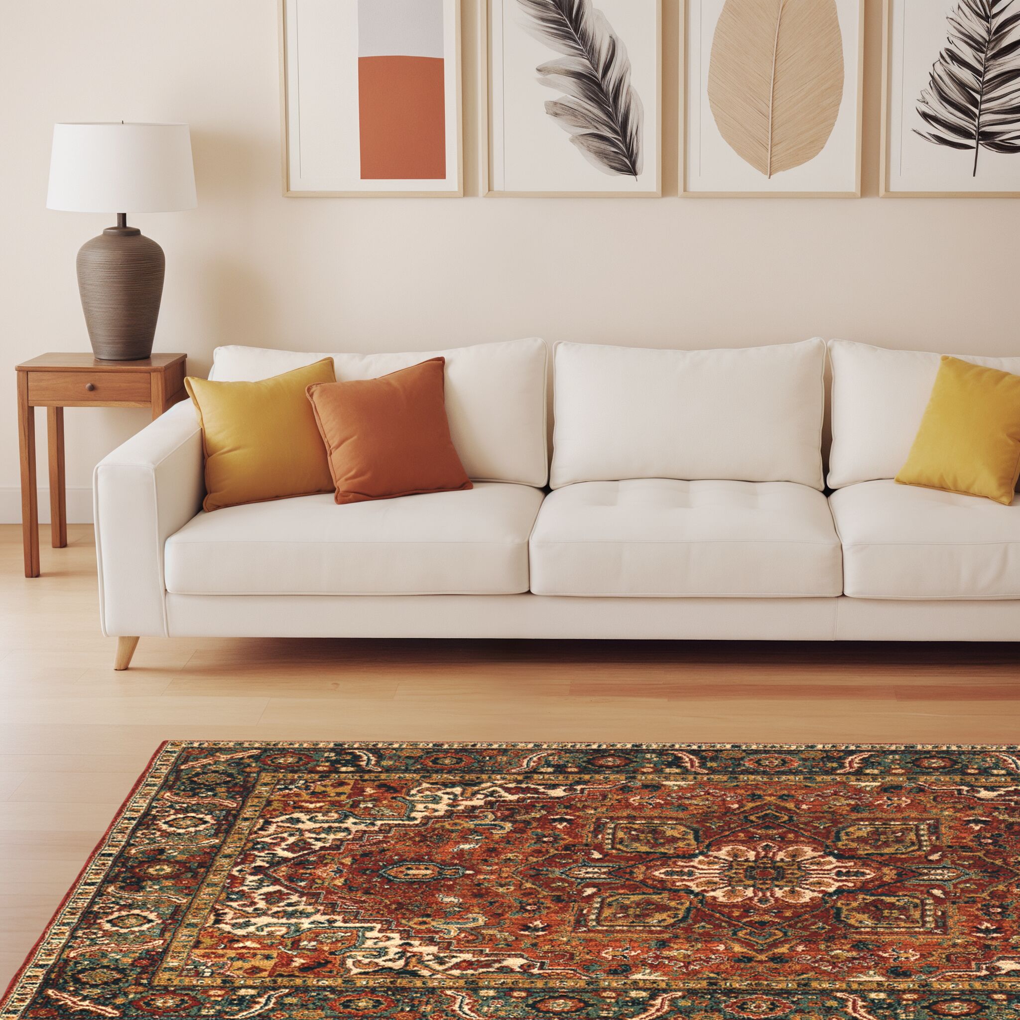 allen + roth with STAINMASTER 92469 30048 108144 rugs - View #3
