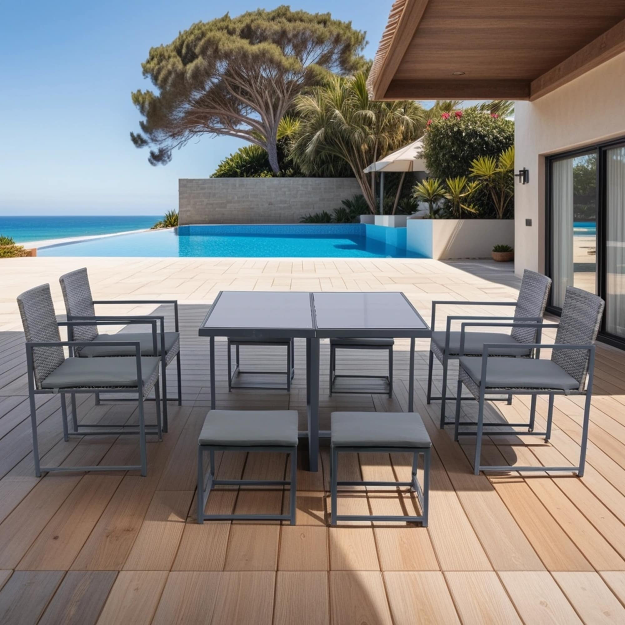 Nestfair HP329S41 Patio-Dining-Sets - View #8