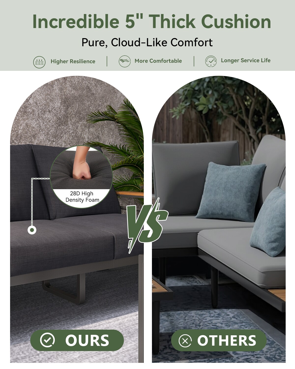 AOXUN PA-13001 Patio-Conversation-Sets - View #2