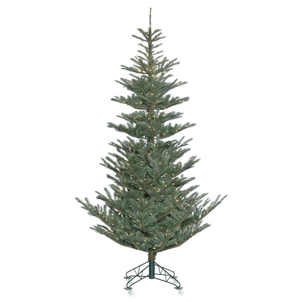 Vickerman G160476 7.5-ft Pre-lit Artificial Christmas Tree with White Incandescent Lights