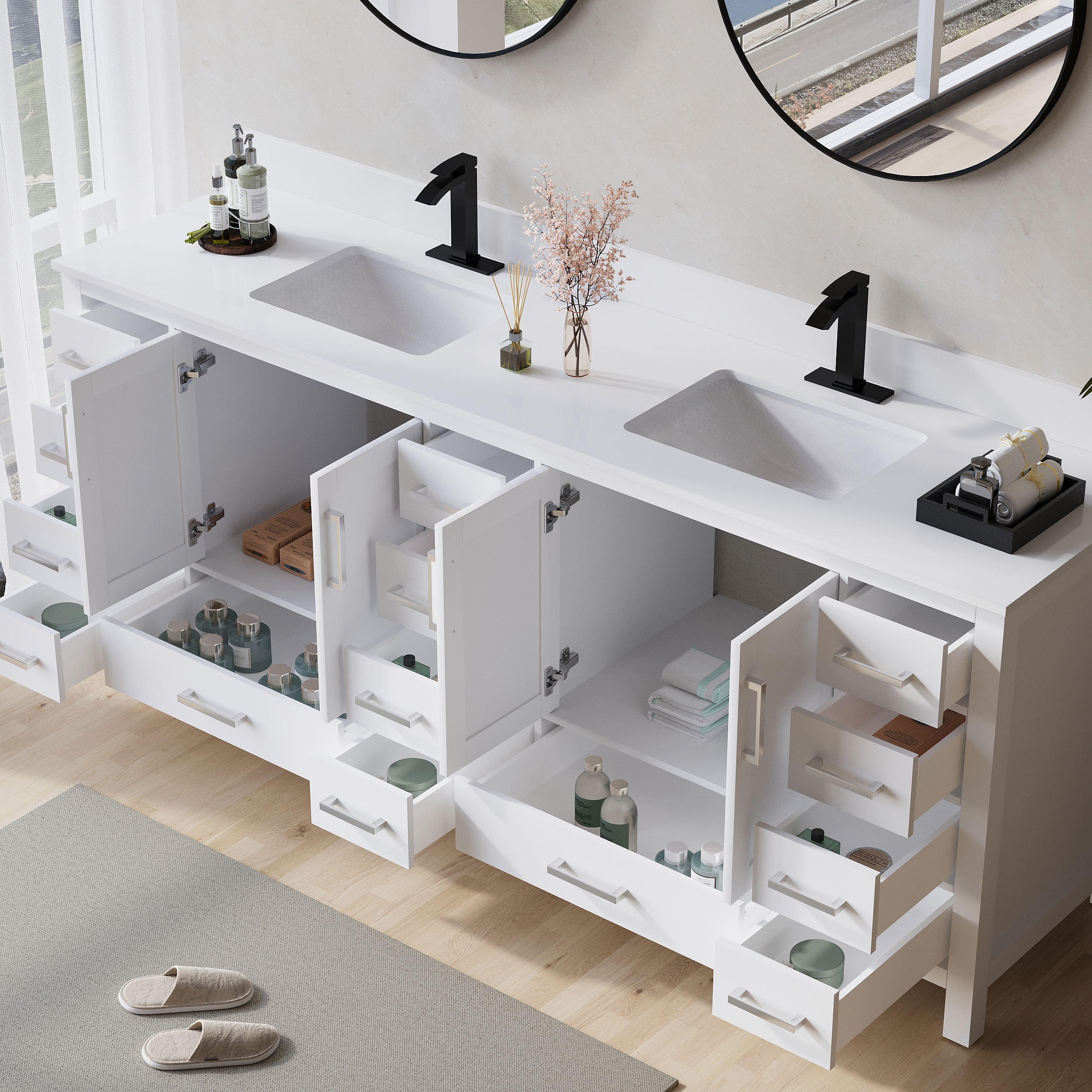 WELLFOR EX-4MC6032 Bath-Vanity-Combo - View #8