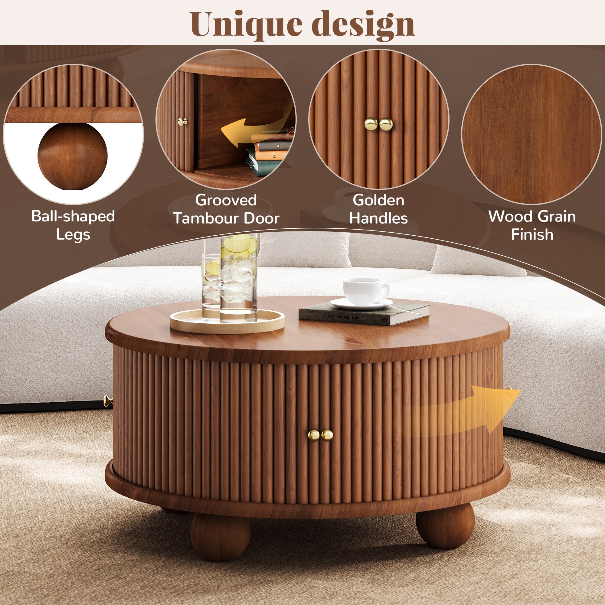 Qualler QDU69879D Coffee-Tables - View #6