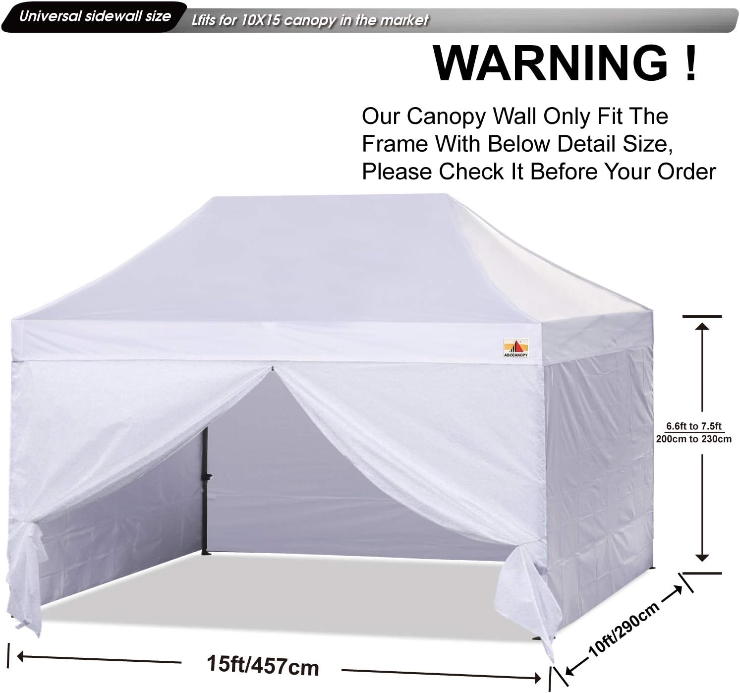 ABCCANOPY ABC-88R29-3N2 Canopies-Sl - View #3