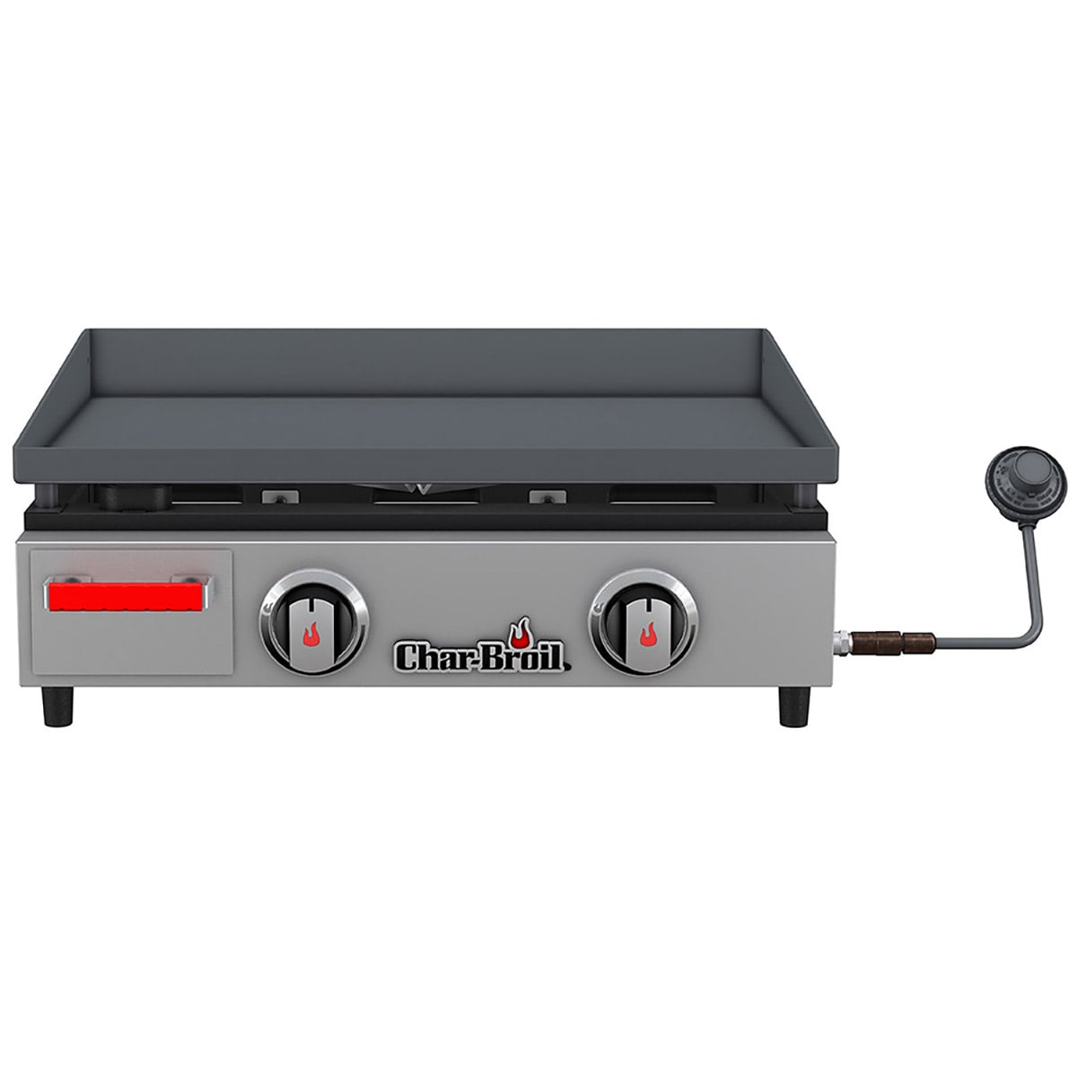 Char-Broil 2-Burner Liquid Propane Flat Top Grill in the Flat Top Grills  department at