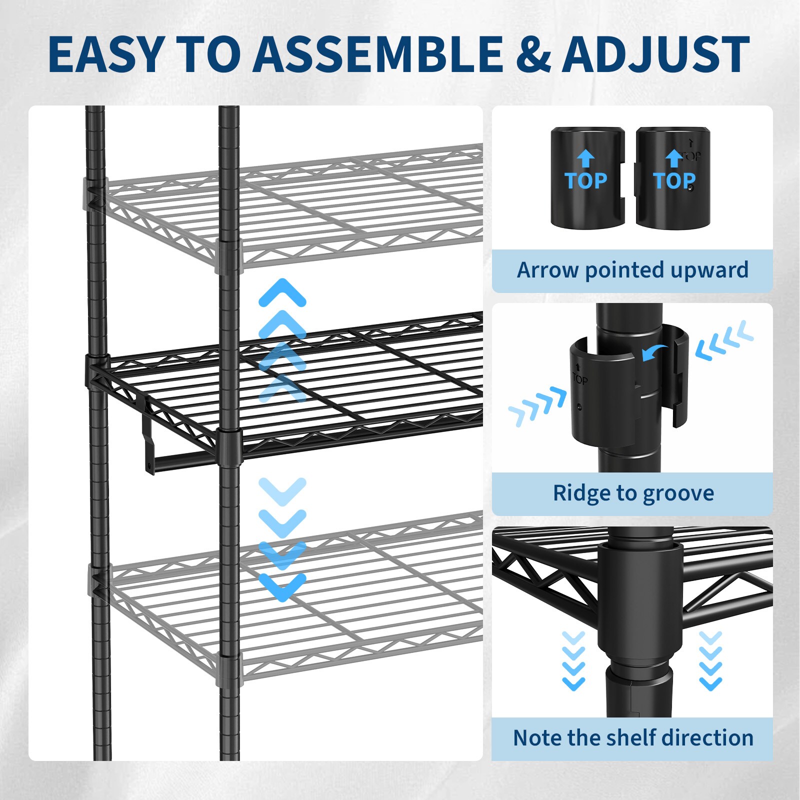 GarveeLife CLJ-RIMGNU-ZK09XY Garment-Racks - View #4