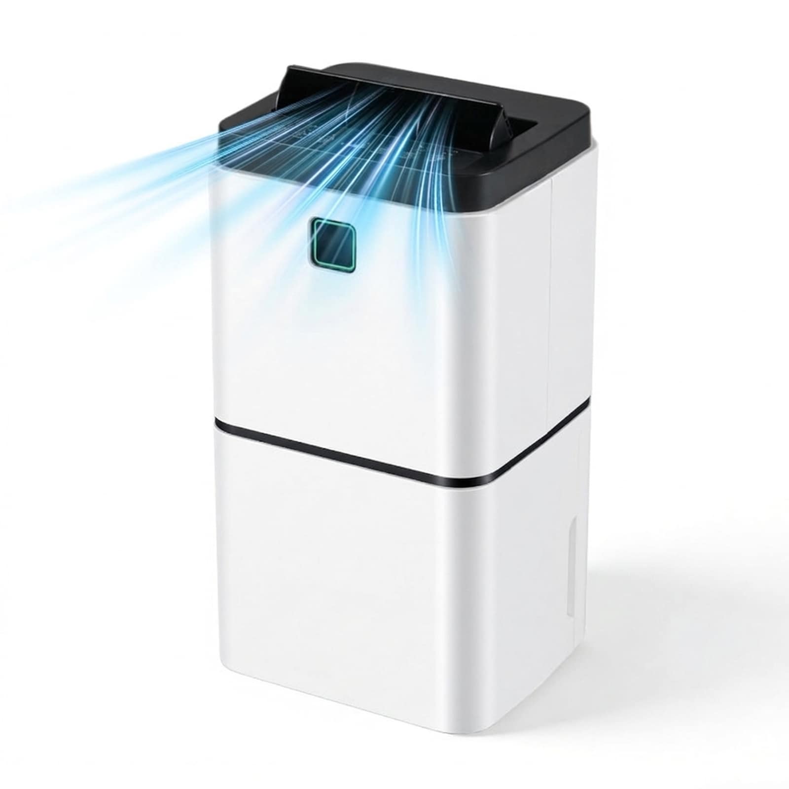 SUGIFT 30-pt Dehumidifier 1500-sq ft Coverage 3 Modes 12-hr Timer Digital Display 0.5-gal Tank Auto Drain 36-dB Quiet Operation for Bedroom Basement - White #LW108SUGHY2646