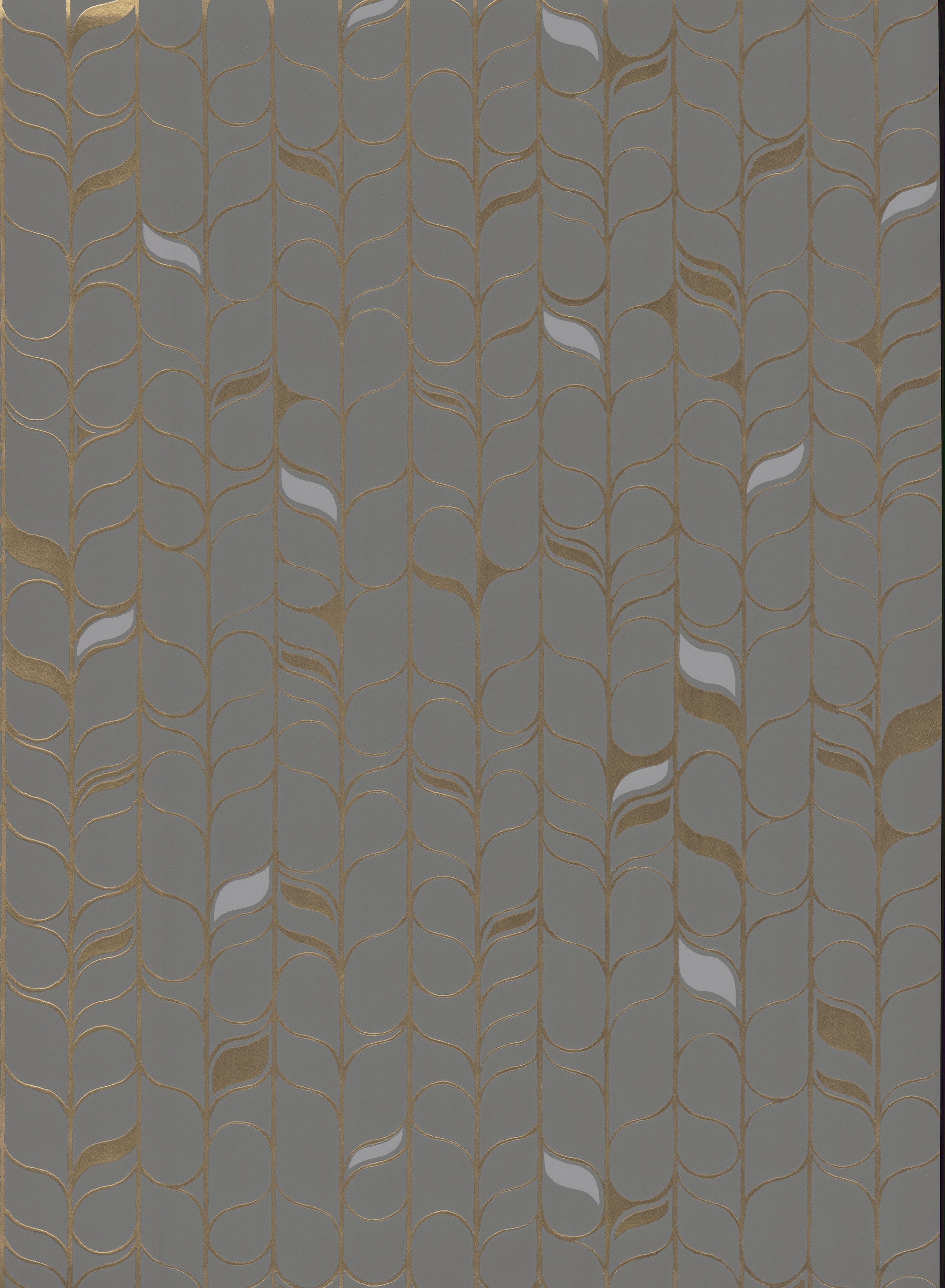 York Wallcoverings OS4203 Modern Nature 2nd Edition 56.8-Sq. Feet Gray Non-woven Geometric Unpasted Wallpaper