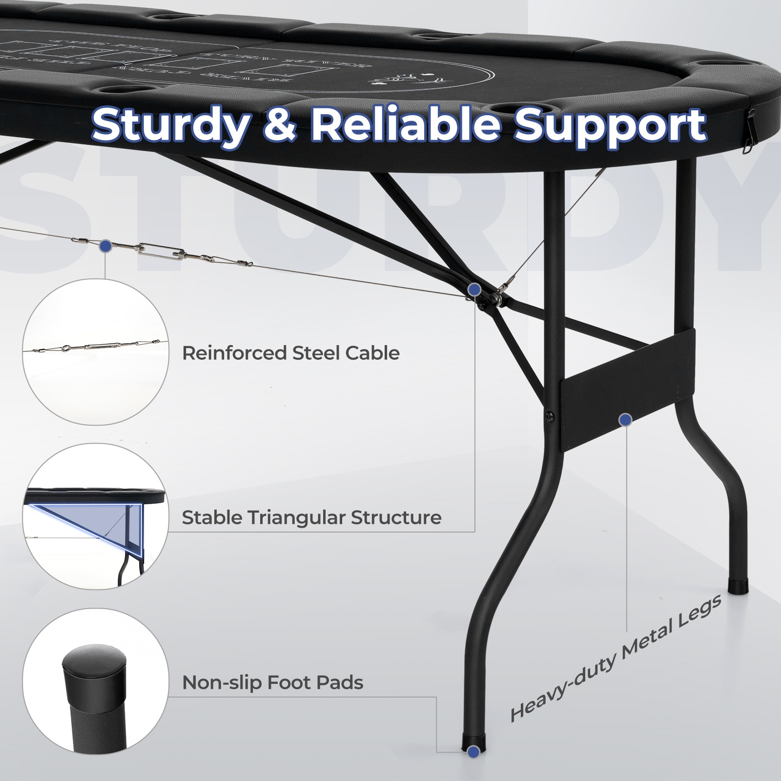 SUGIFT LW018SUGHY1409 Folding-Tables - View #4