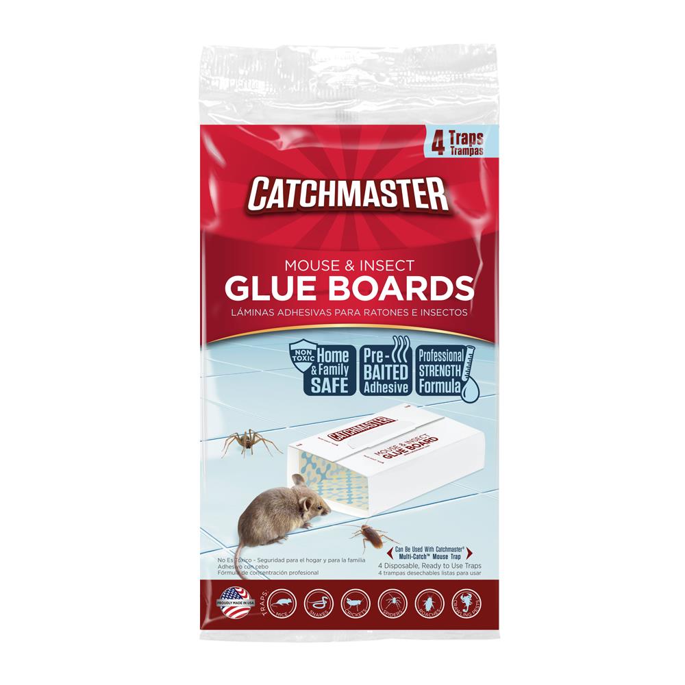 Catchmaster Mouse, Insect, and Snake Glue Boards - 4pk