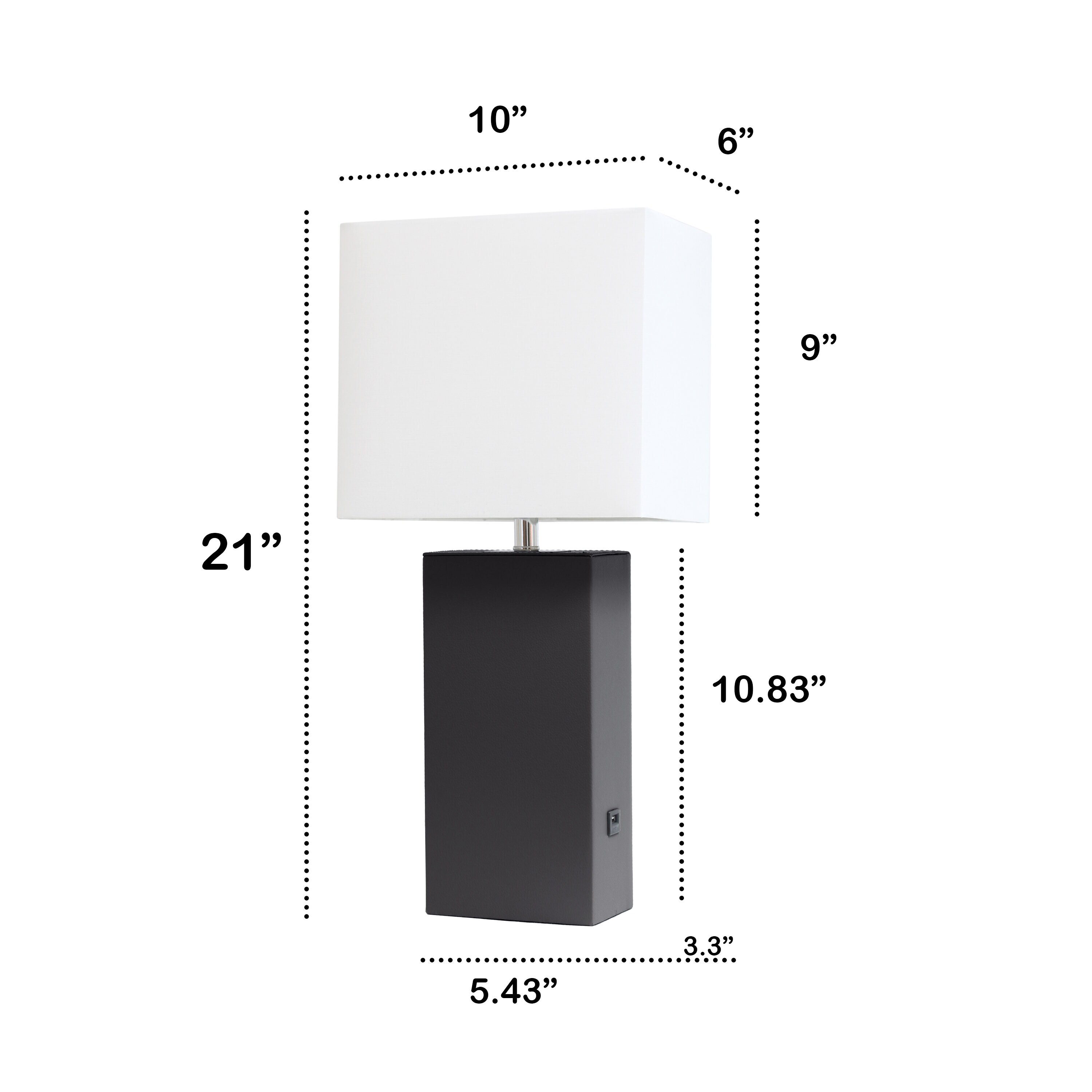 Lalia Home LHT-3012-BK Table-Lamps - View #11