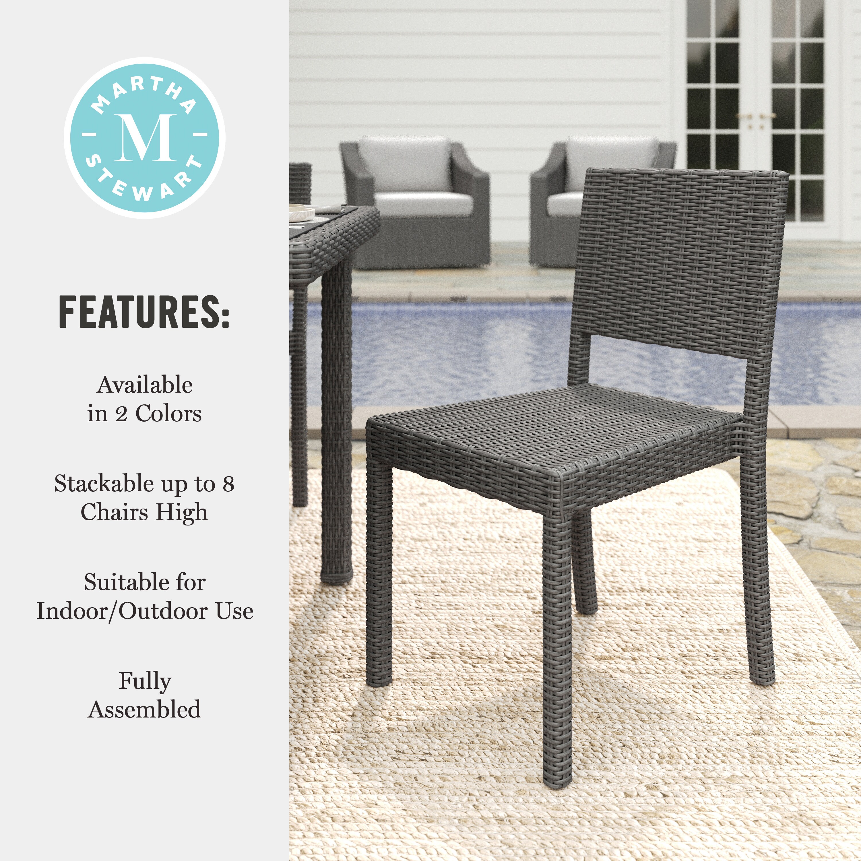 Martha Stewart 196861191473 Patio-Chairs - View #7