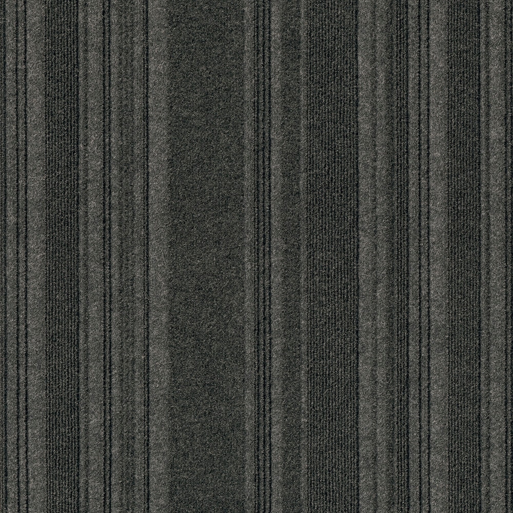 Style Selections New Age 24-in x 24-in Black Ice Black Residential Peel and stick Indoor or outdoor Carpet Tile ( 40-sq ft ) #7SDMN0910PKL