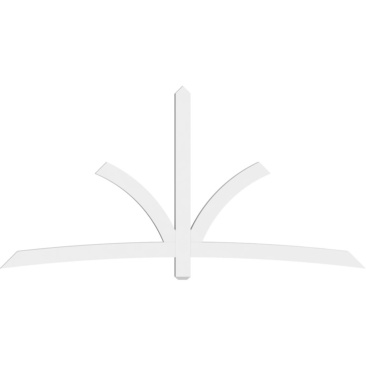 Ekena Millwork GBP096X48X0204DAV00 Exterior-Brackets-Braces - View #2