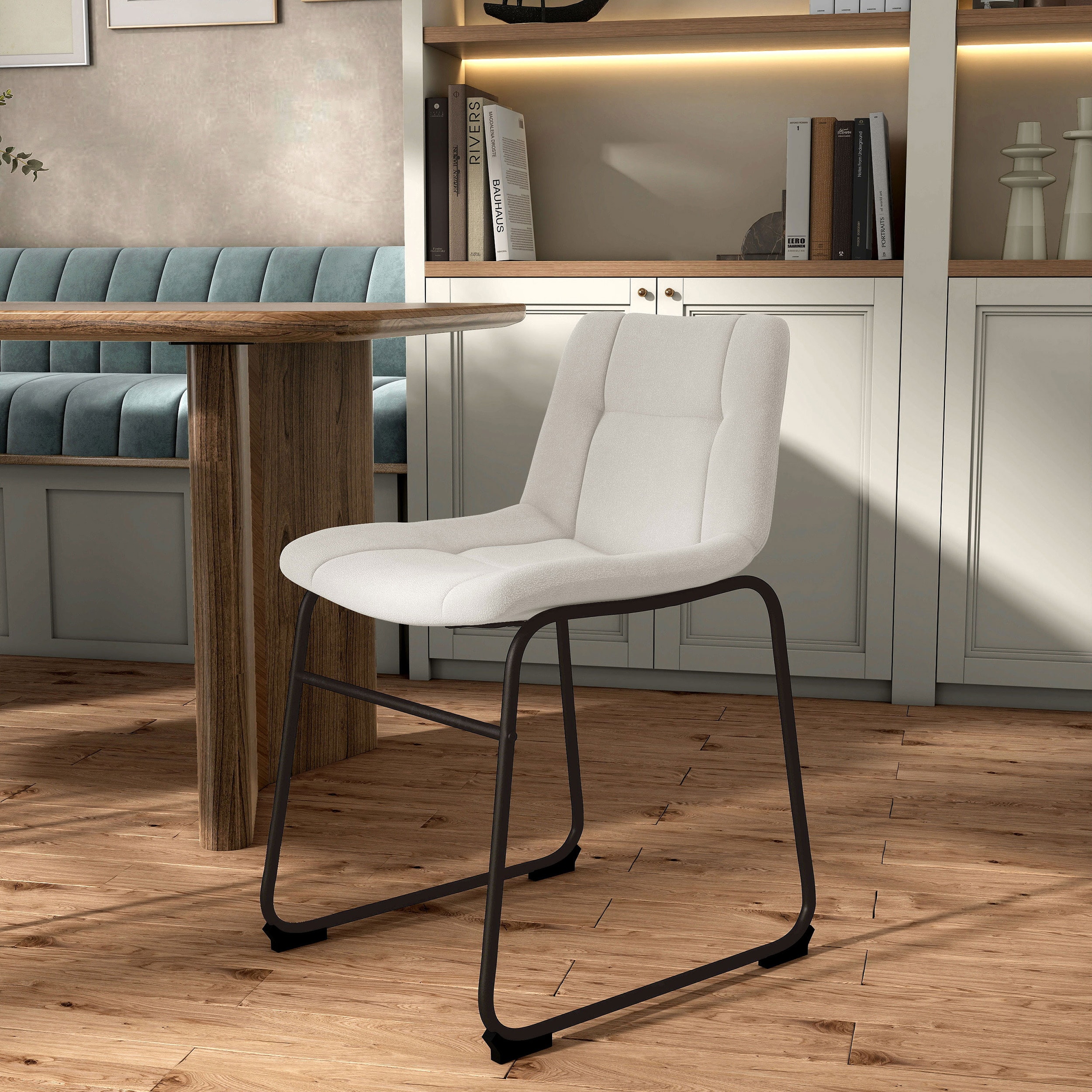 Furniture of America EC-3471WH-SC Dining-Chairs - View #4