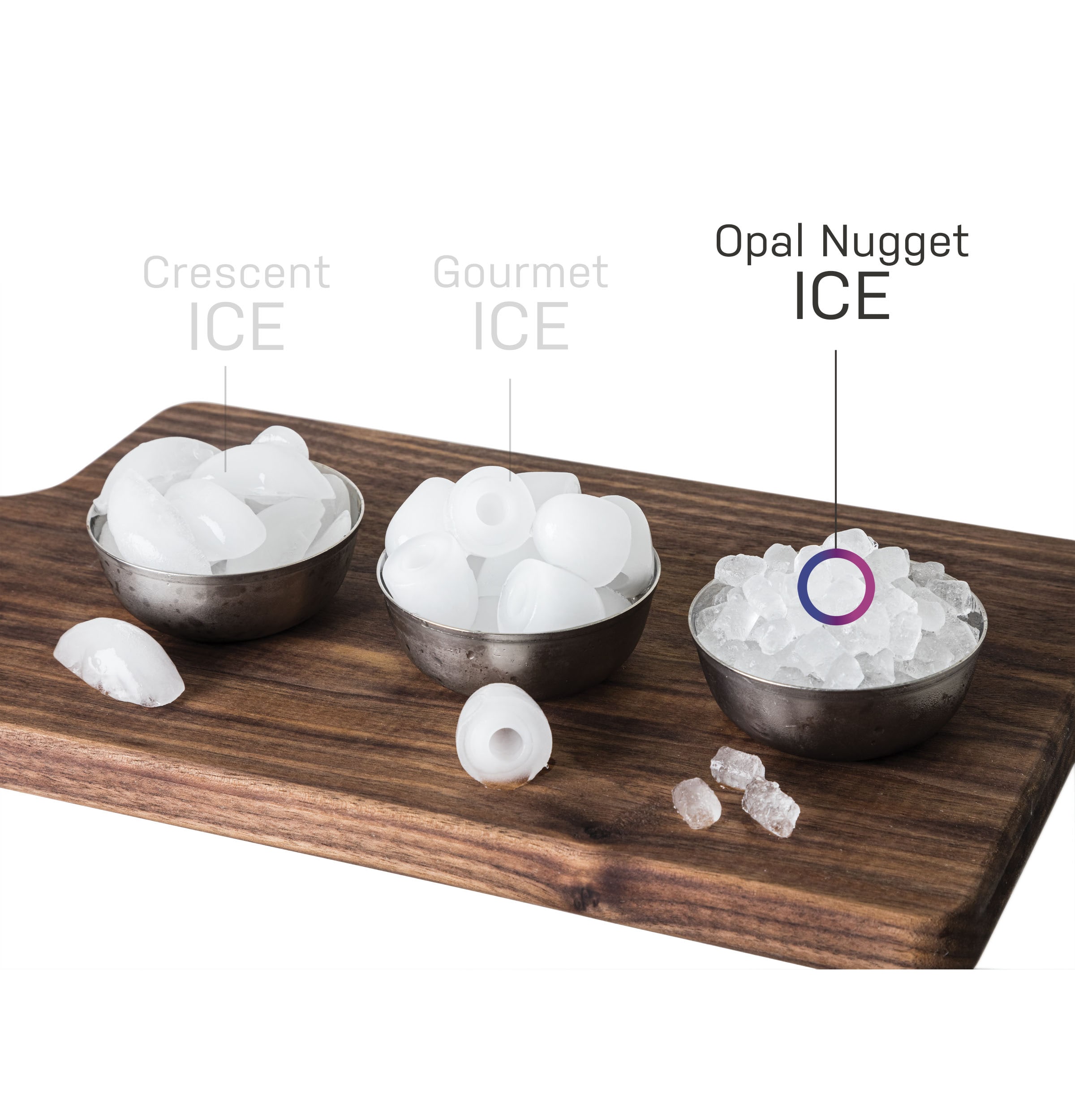 GE Profile Opal | Countertop Nugget Ice Maker | Portable Ice Machine  Complete with Bluetooth Connectivity | Smart Home Kitchen Essentials |  Stainless