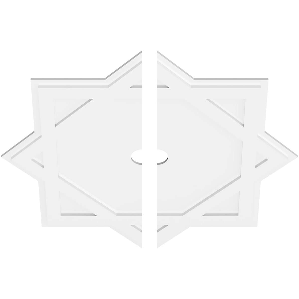 Ekena Millwork CMP38AL2-03000 Ceiling-Medallions - View #2