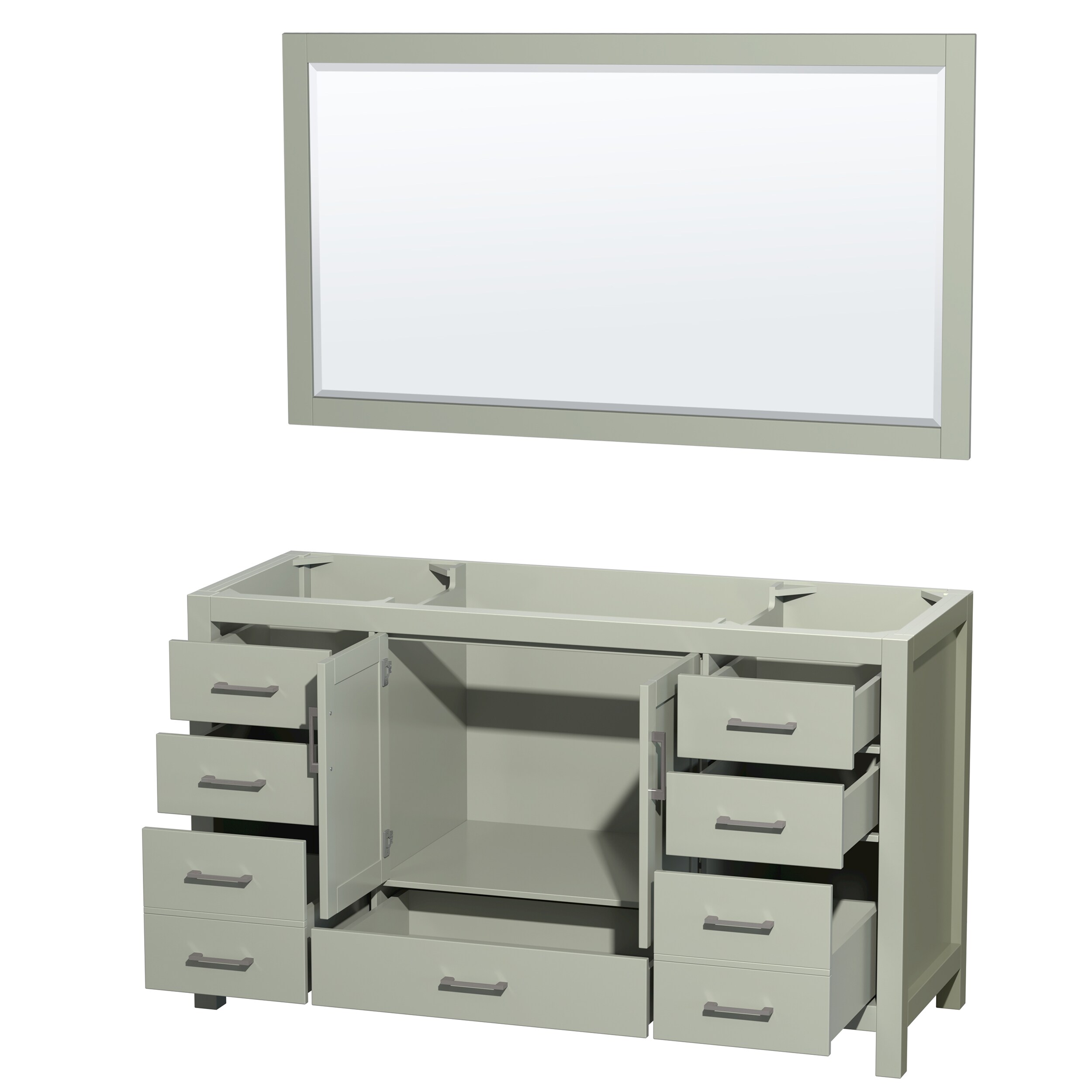 Wyndham Collection WCS141460SLGCXSXXM58 vanities - View #2