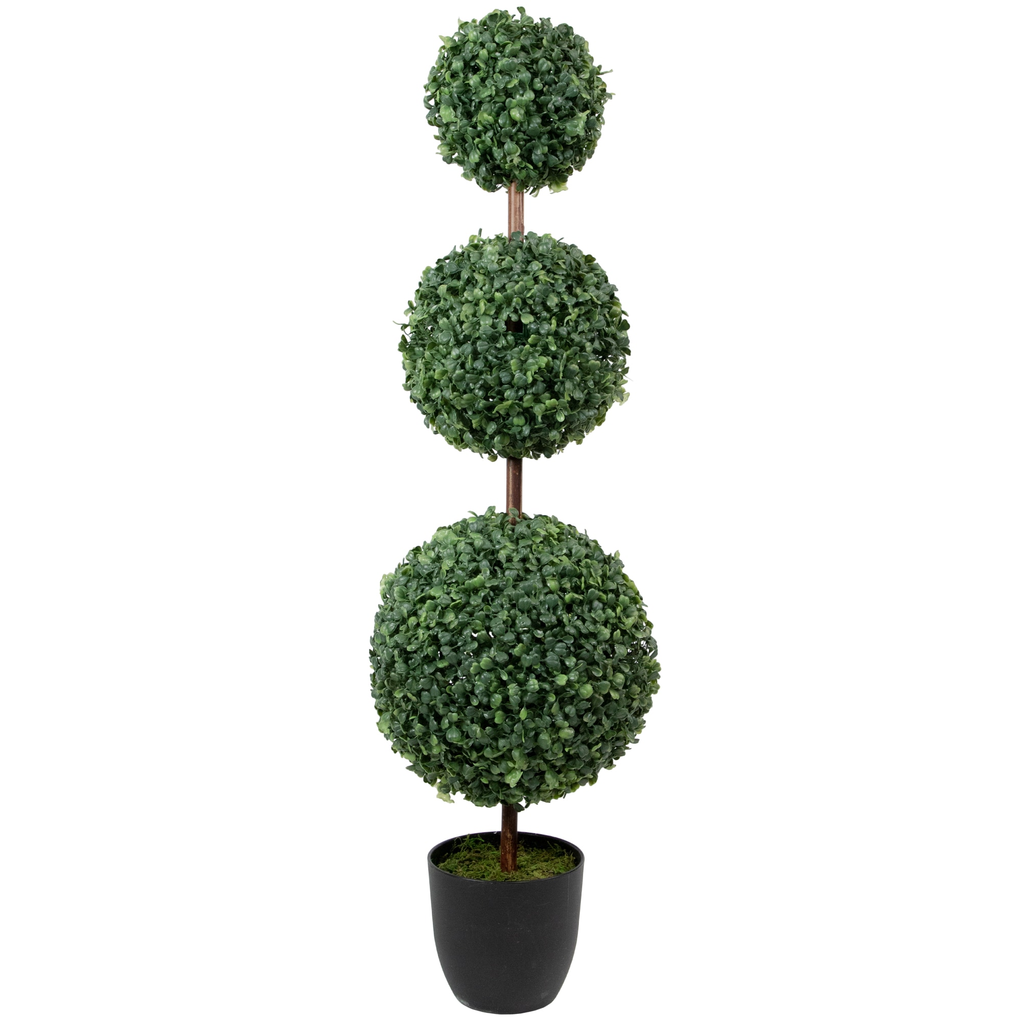 Northlight 38-in Green Indoor Boxwood Artificial Tree in the