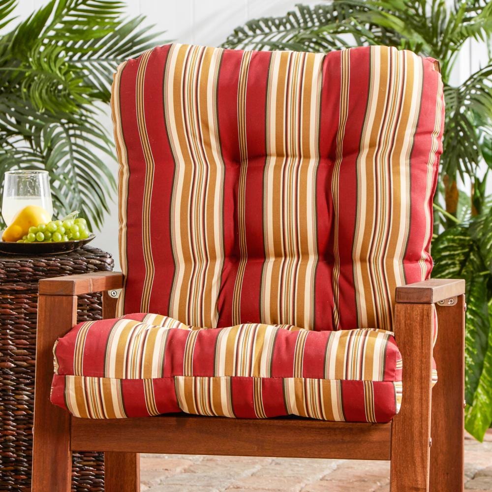 Greendale Home Fashions OC4808-ROMA STRIPE Patio-Furniture-Cushions - View #7