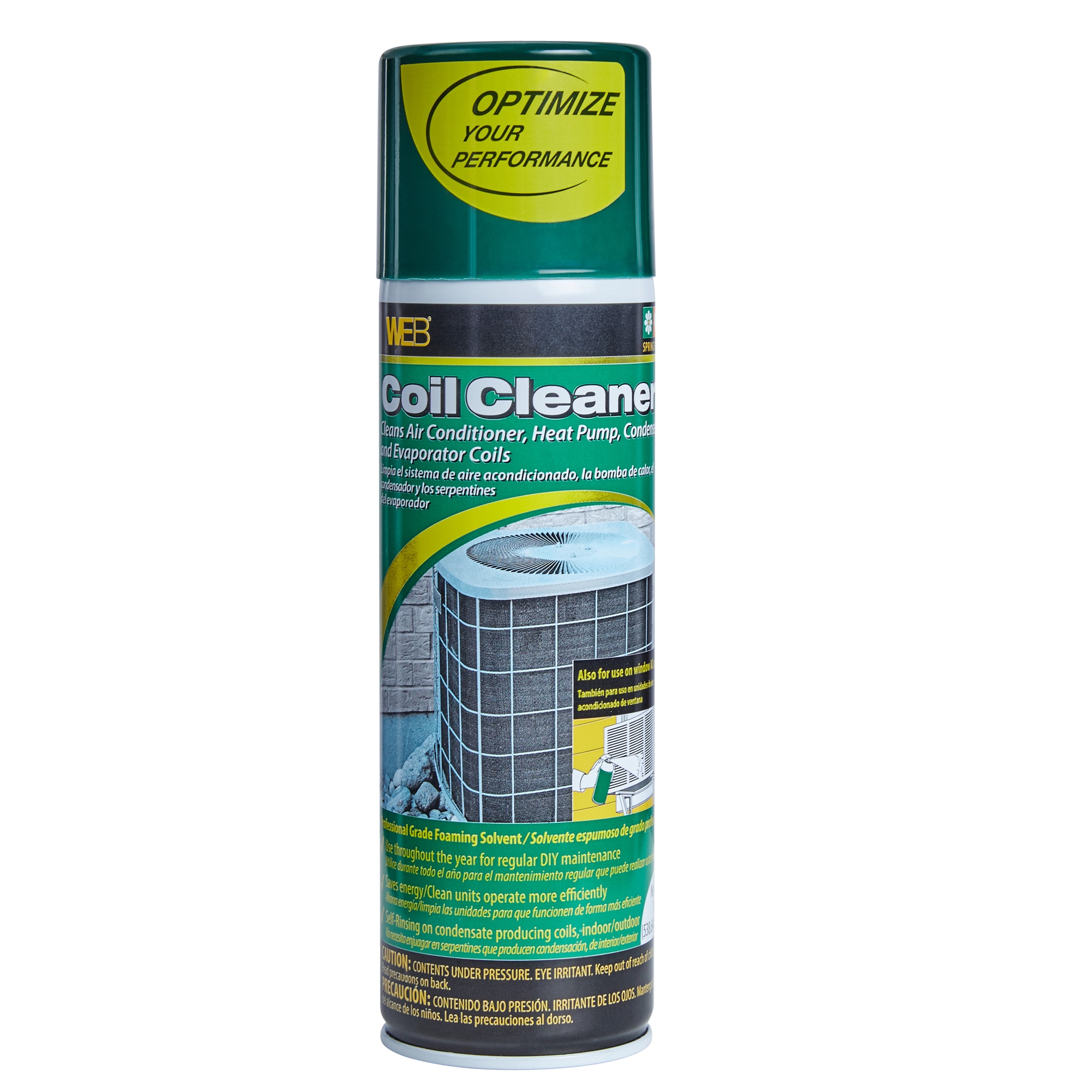 WEB Web 19 oz Condenser Coil Cleaner - Professional Grade Foam