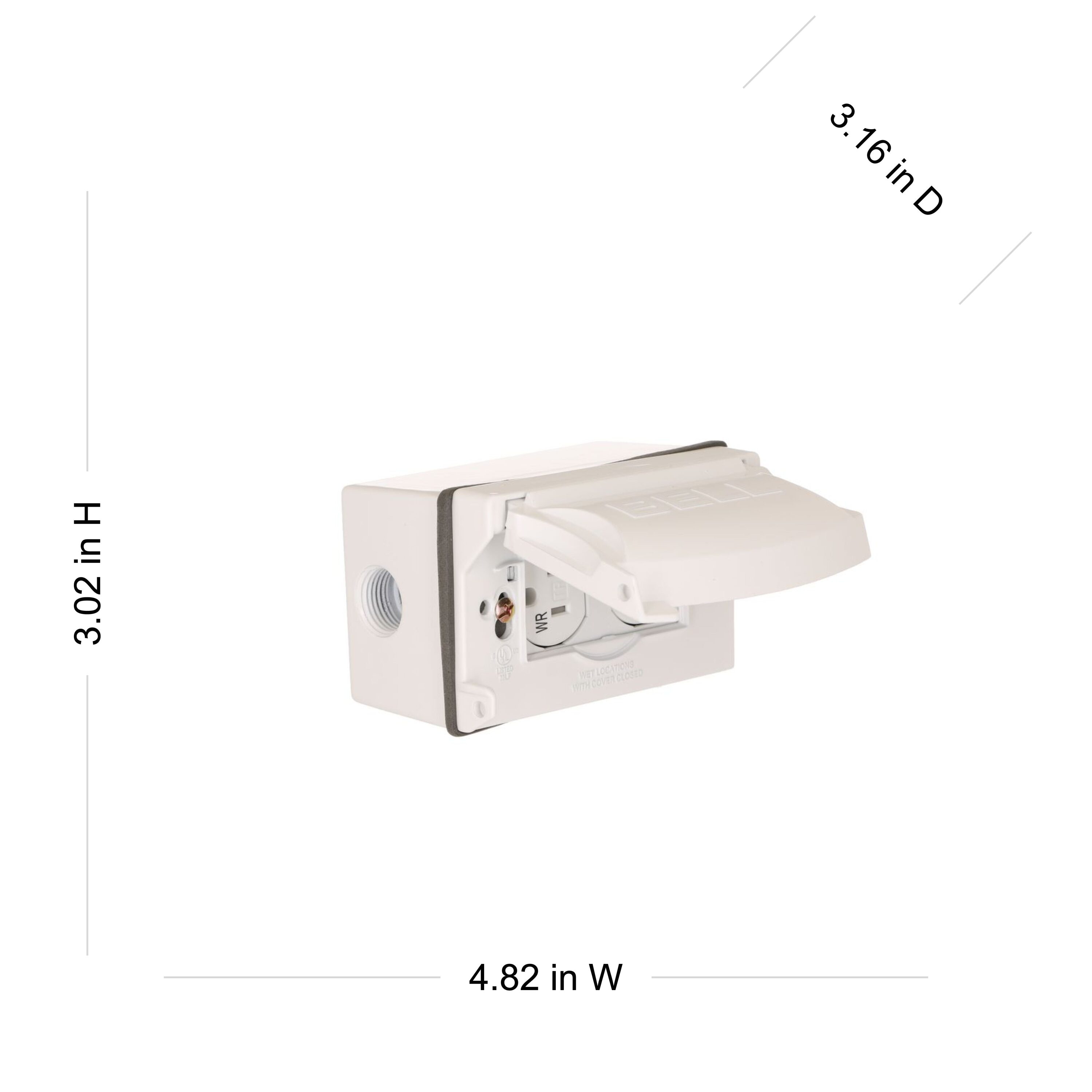 Hubbell 5839-6WRTRB Electrical-Box - View #2