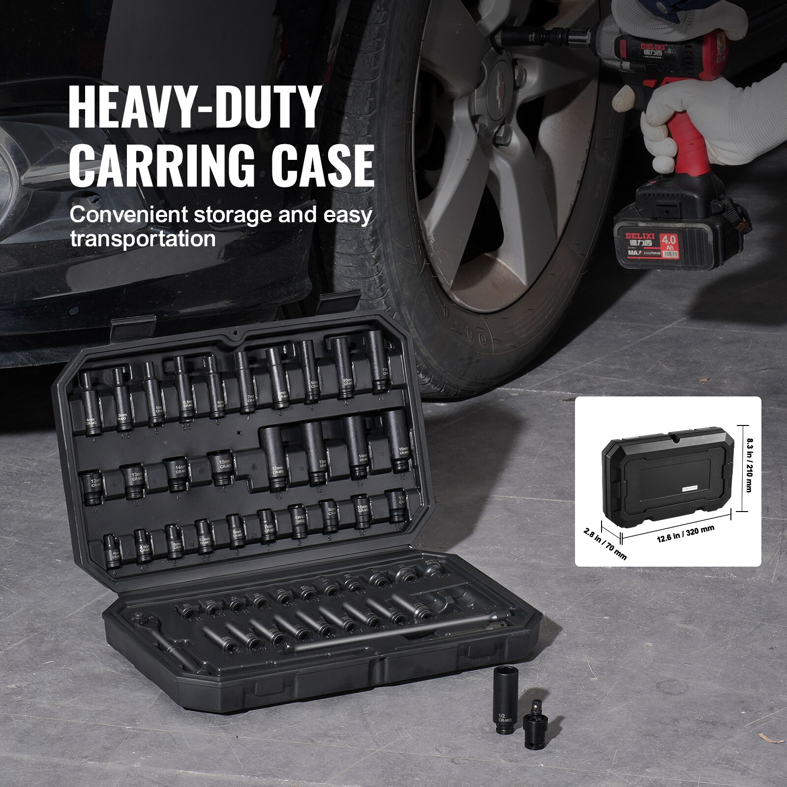 Tinyhomie LW-JA-P450170T3342 Impact-Socket-Sets - View #2