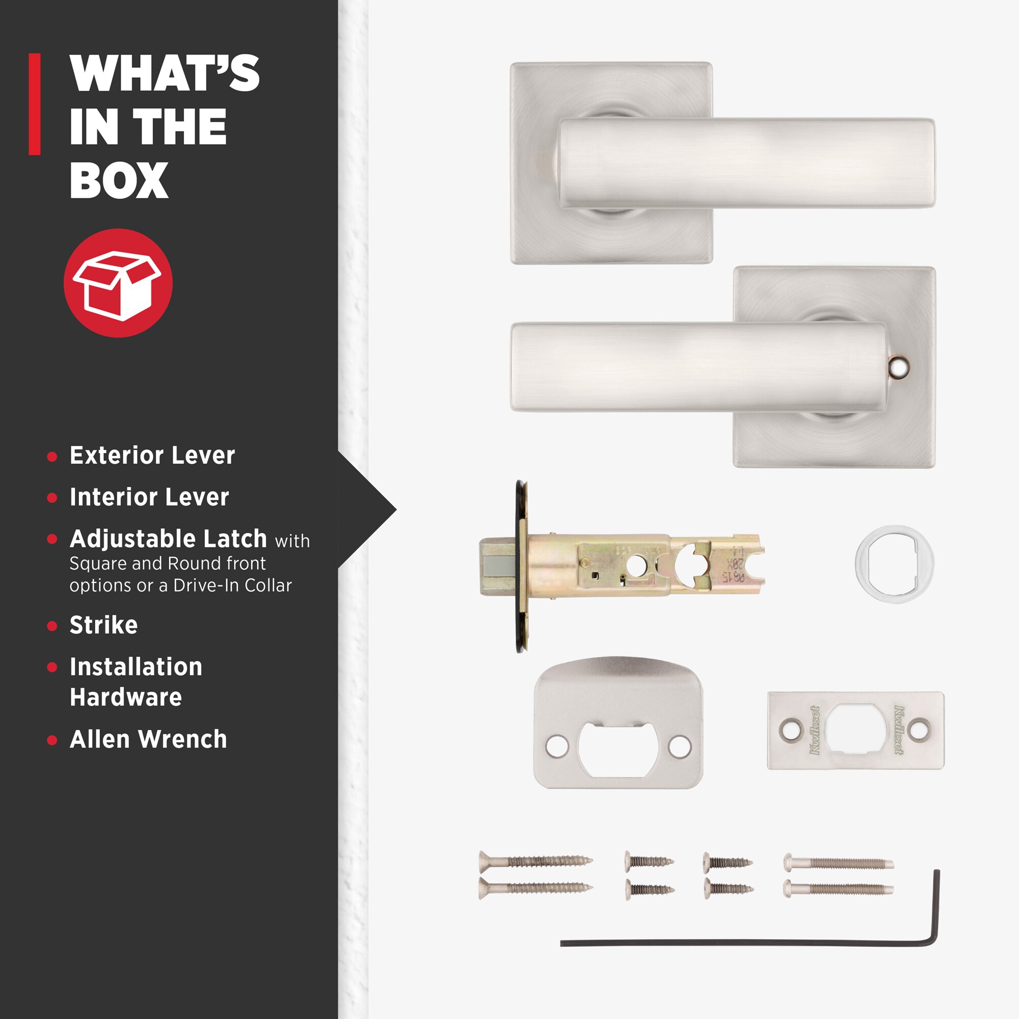 Kwikset 200BRNL SQT 15 RCS Door-Handles - View #7