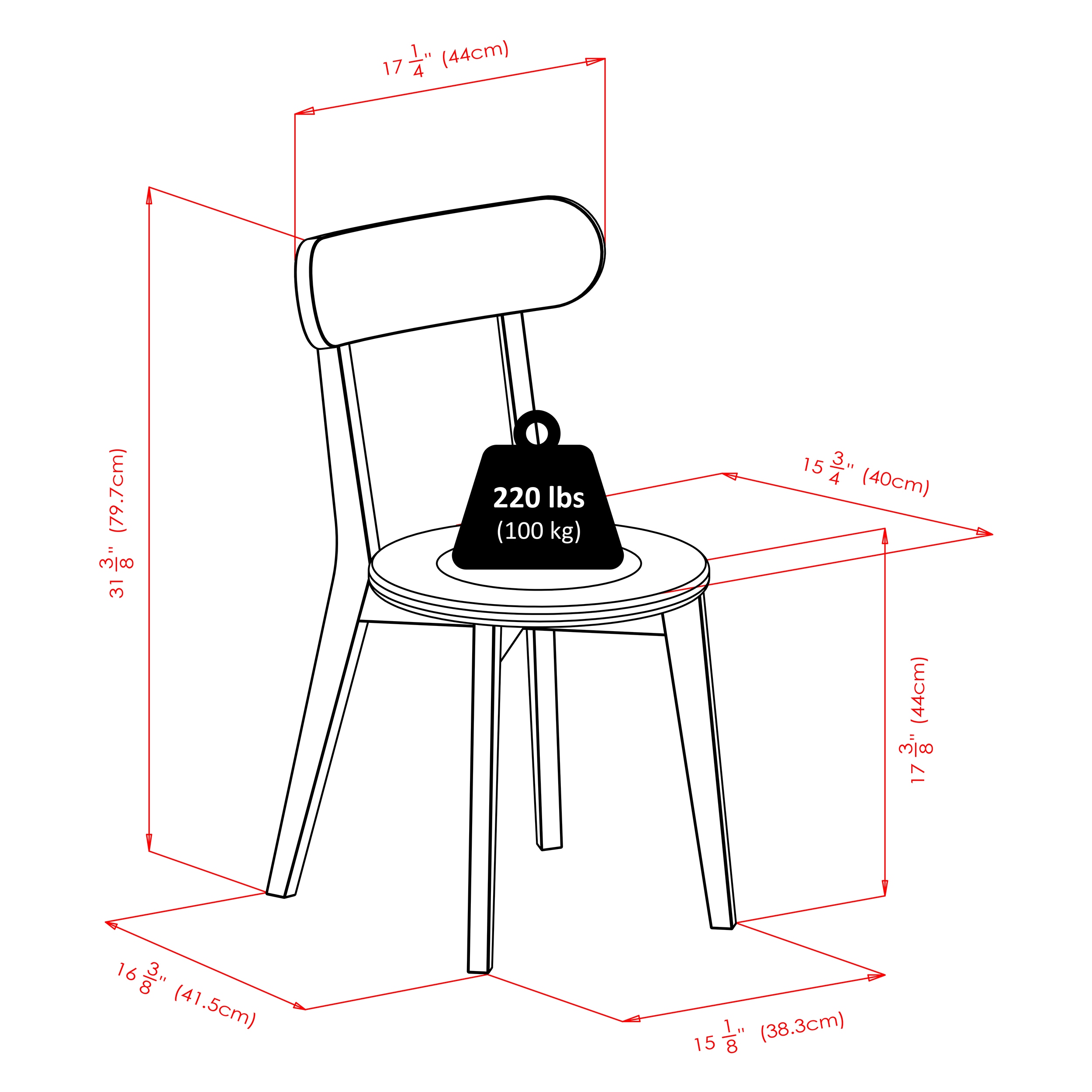 Winsome Wood 94209 Dining-Chairs - View #8