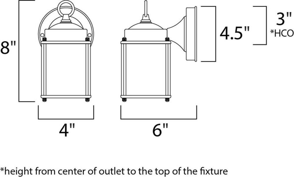Maxim Lighting 6879CLOI Outdoor-Wall-Lighting - View #2