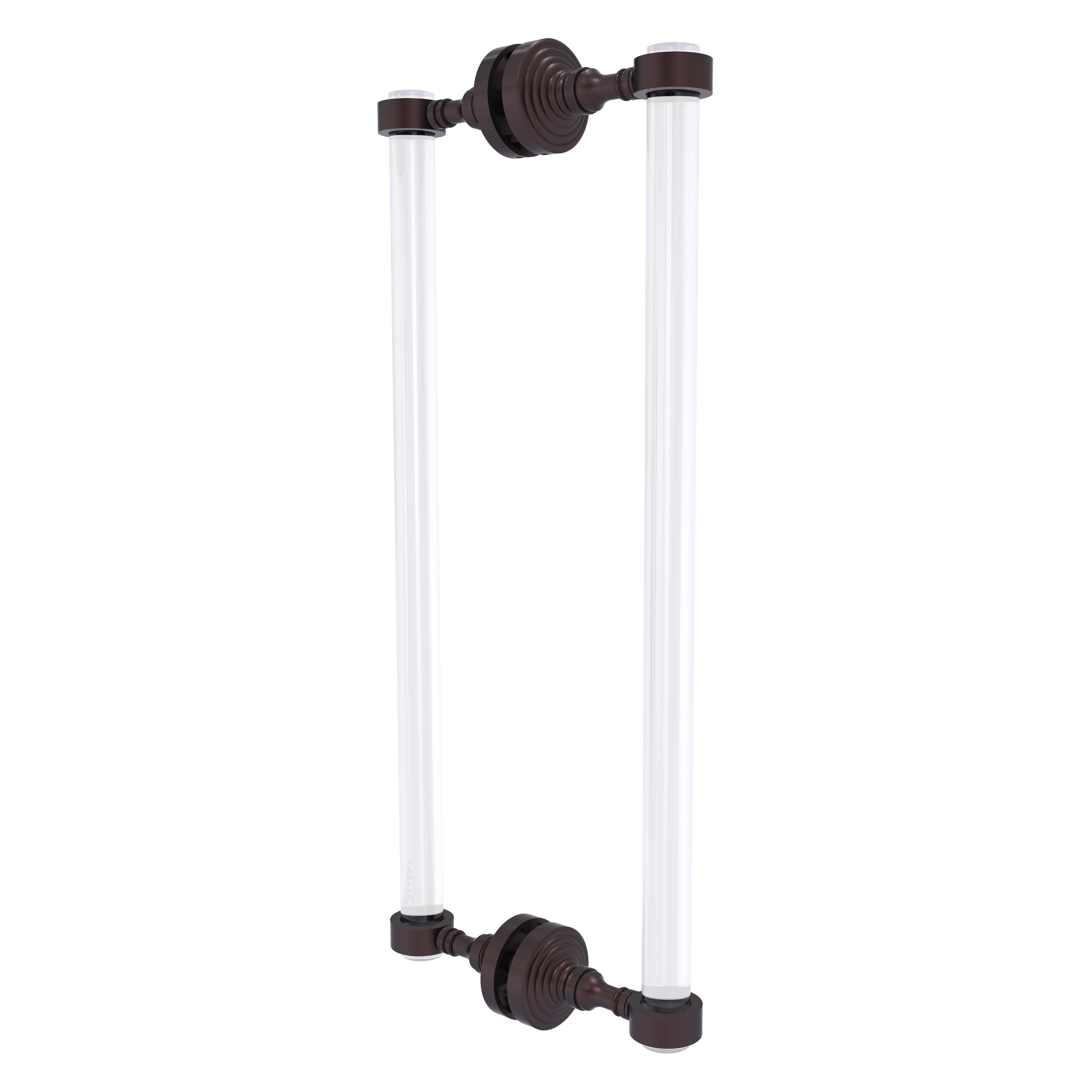 Allied Brass PG-406-18BB-ABZ Aged bronze 18-Inches Hinged shower door Handle