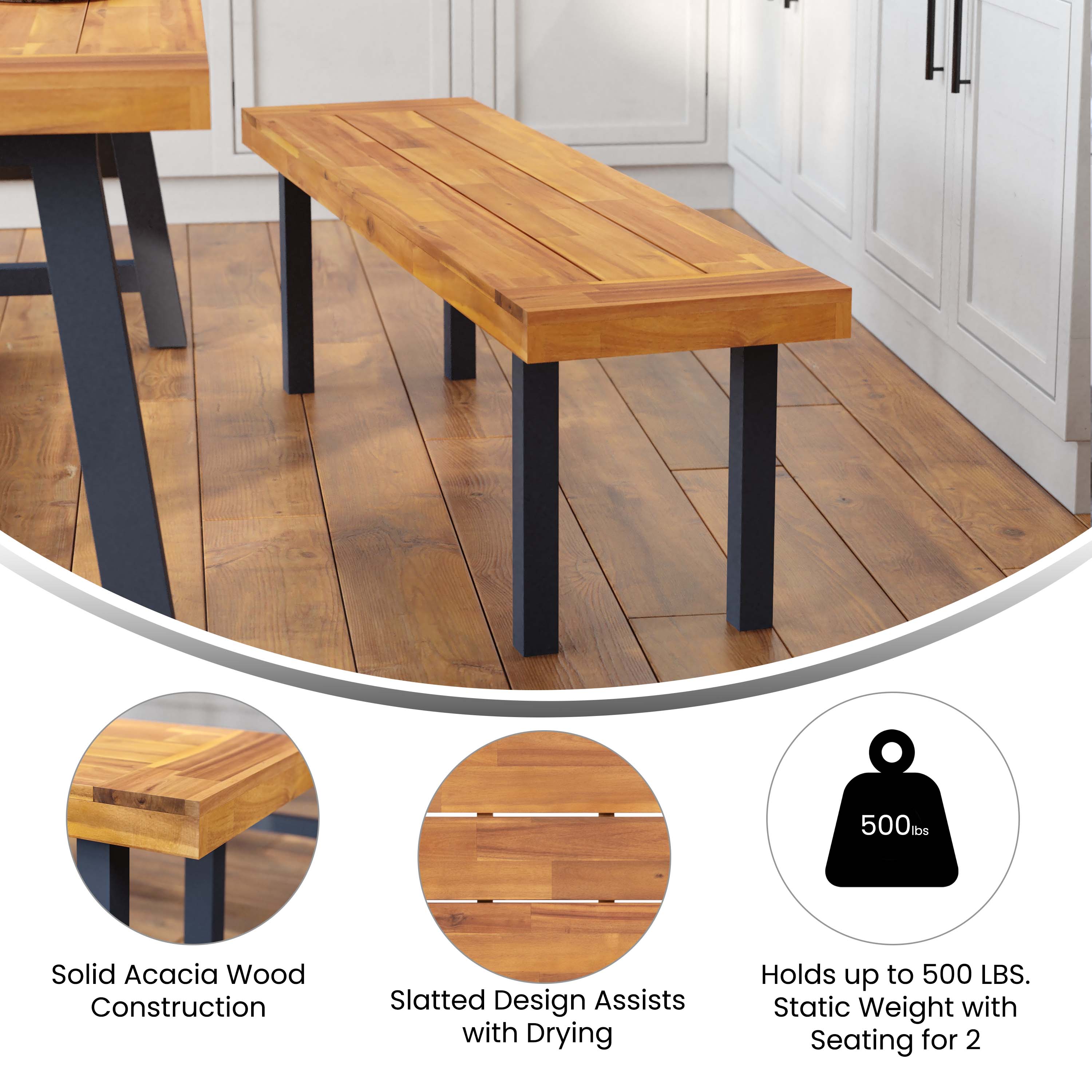 Taylor & Logan 196861090981 benches - View #3