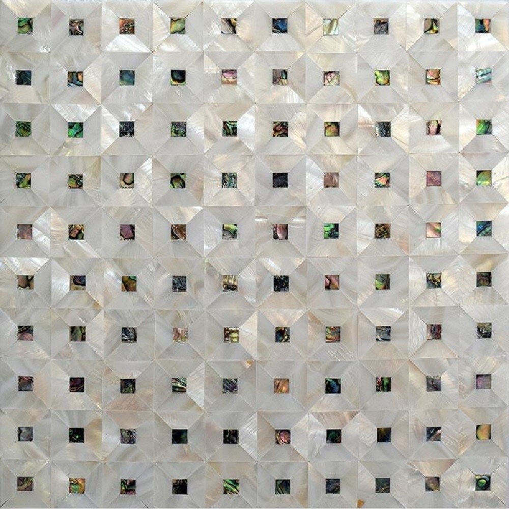 Apollo Tile APLJWS8803ASAMPLE Sample- Wall Tile White 4-in x 6-in Polished Wall Tile