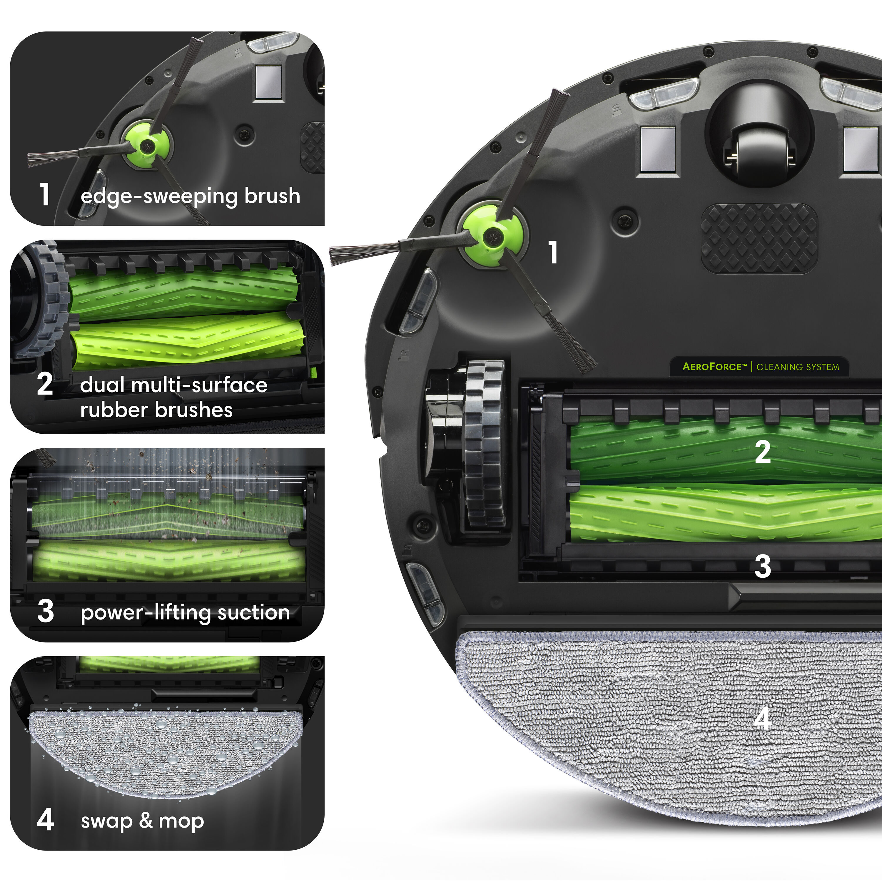 Irobot Roomba J7+ Wi-fi Connected Self-emptying Robot Vacuum With Obstacle  Avoidance - Black - 7550 : Target