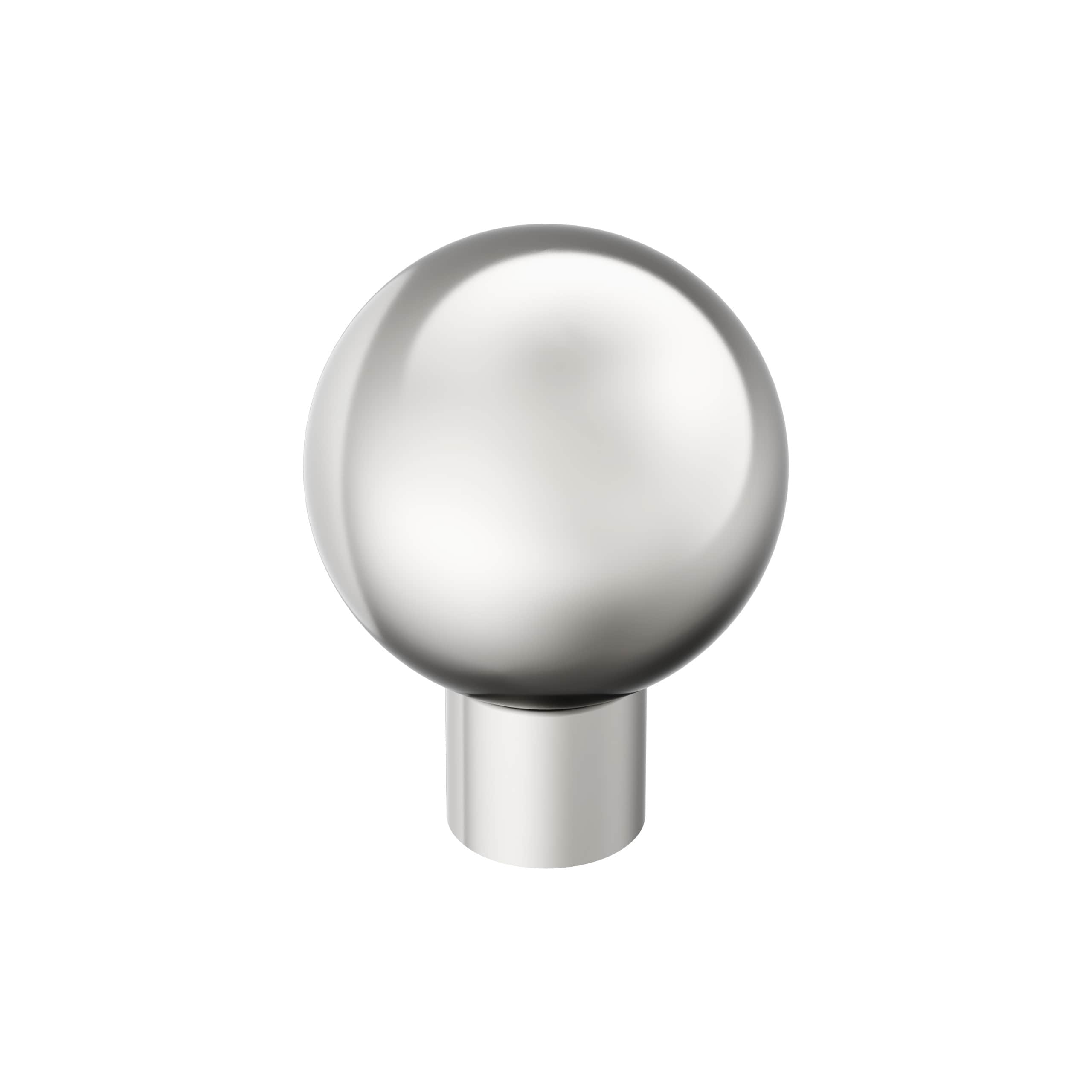 Amerock BP37660PN Coble 1-1/8-in Polished Nickel Round Transitional Cabinet Knob
