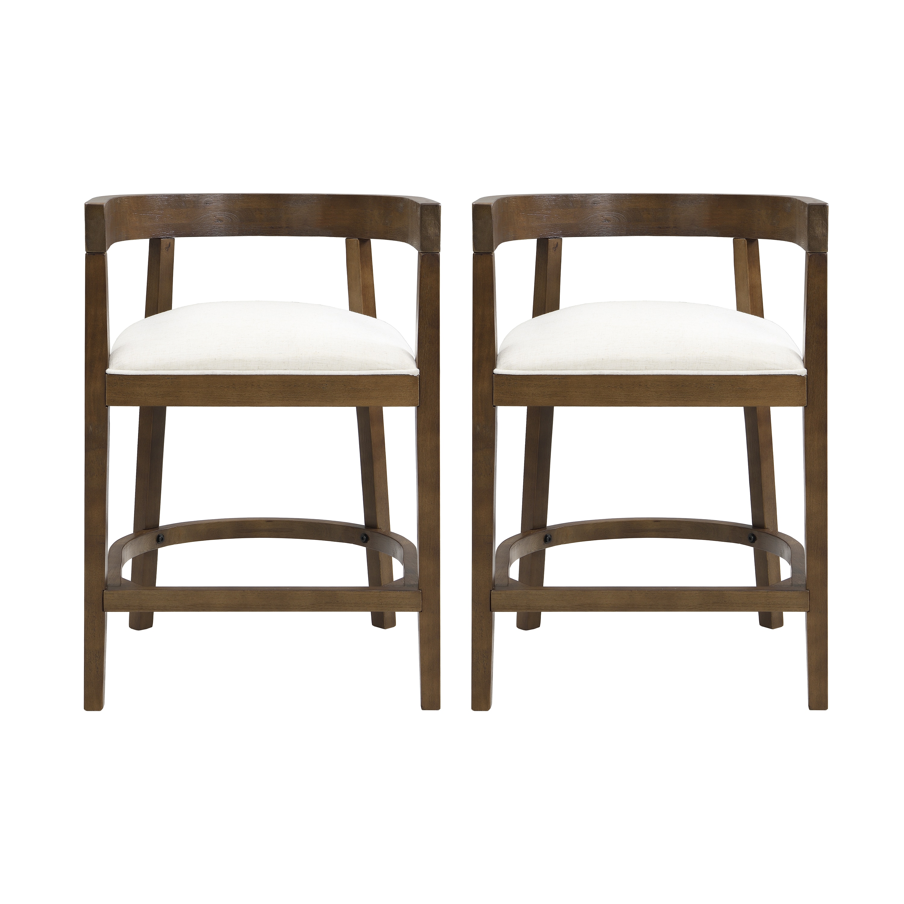 Christopher Knight Home 334950 Rubberwood Counter Stools (Set of 2) Beige