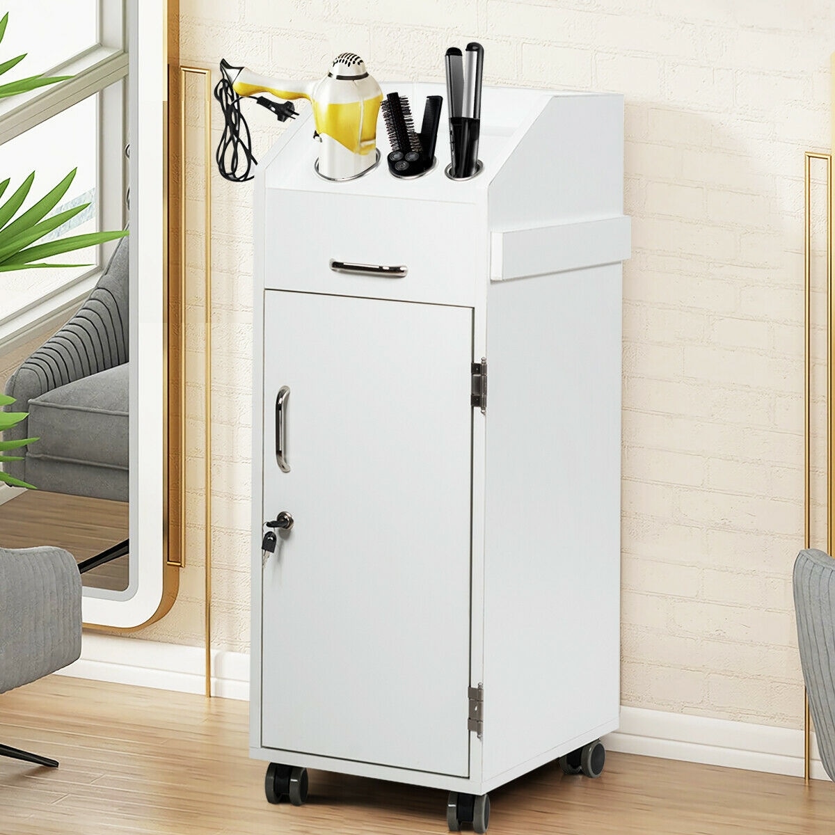 CASAINC WF-HB86992WH-LA Utility-Storage-Cabinets - View #9