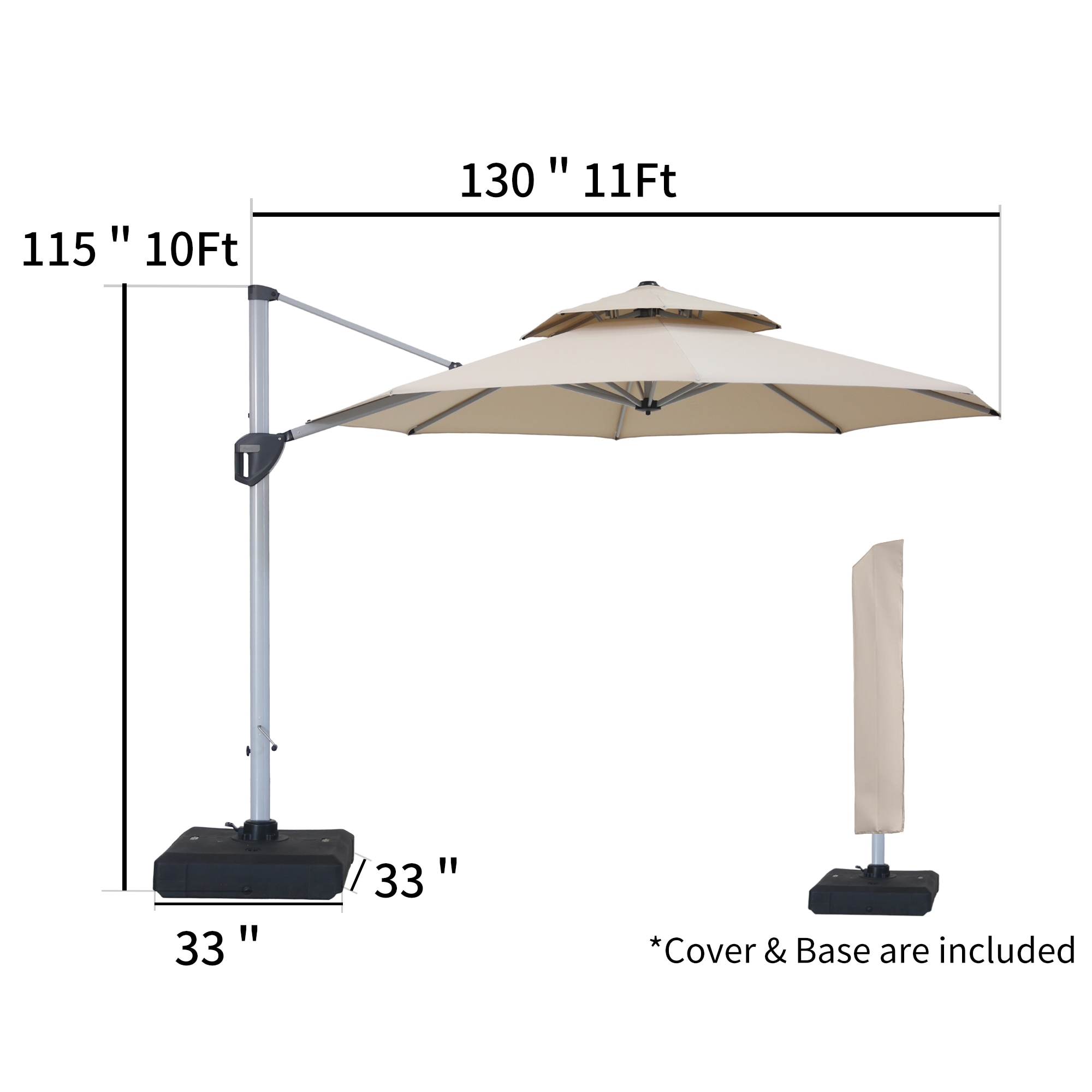 Mondawe MO-LEDMY02RD Umbrellas-2 - View #9