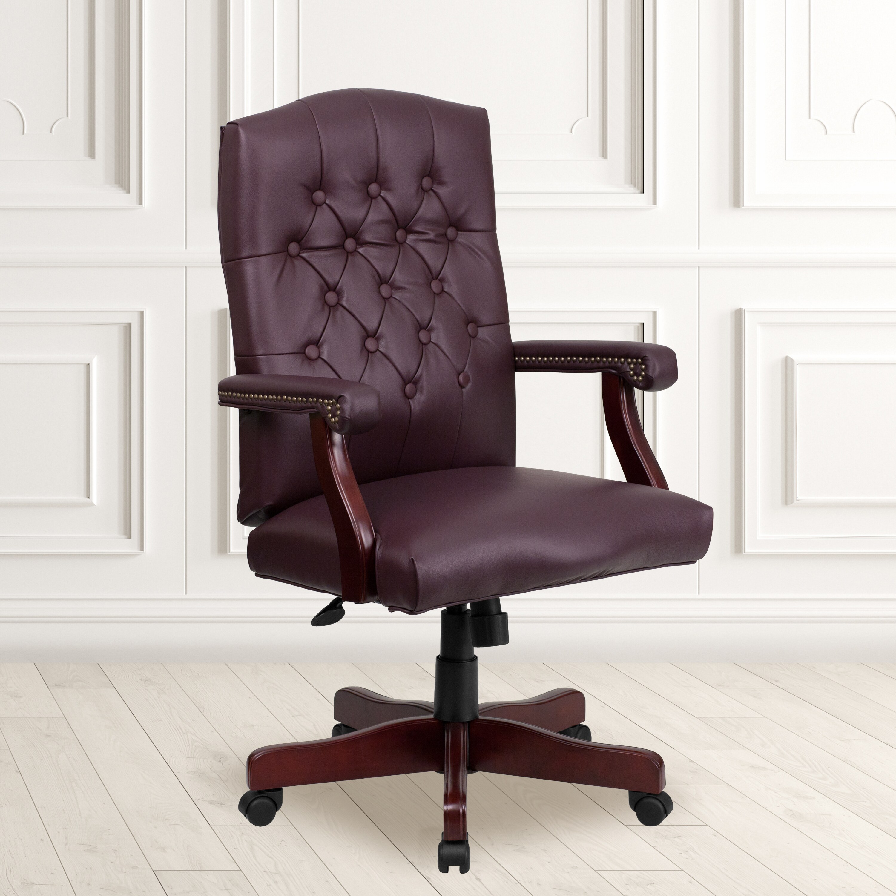 Burgundy executive 2024 chair