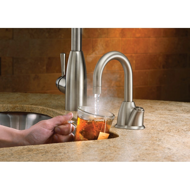 InSinkErator H-CLASSIC-SS Chrome Instant Hot Water Dispenser with 3-Year  In-Home Warranty - Tank Included 
